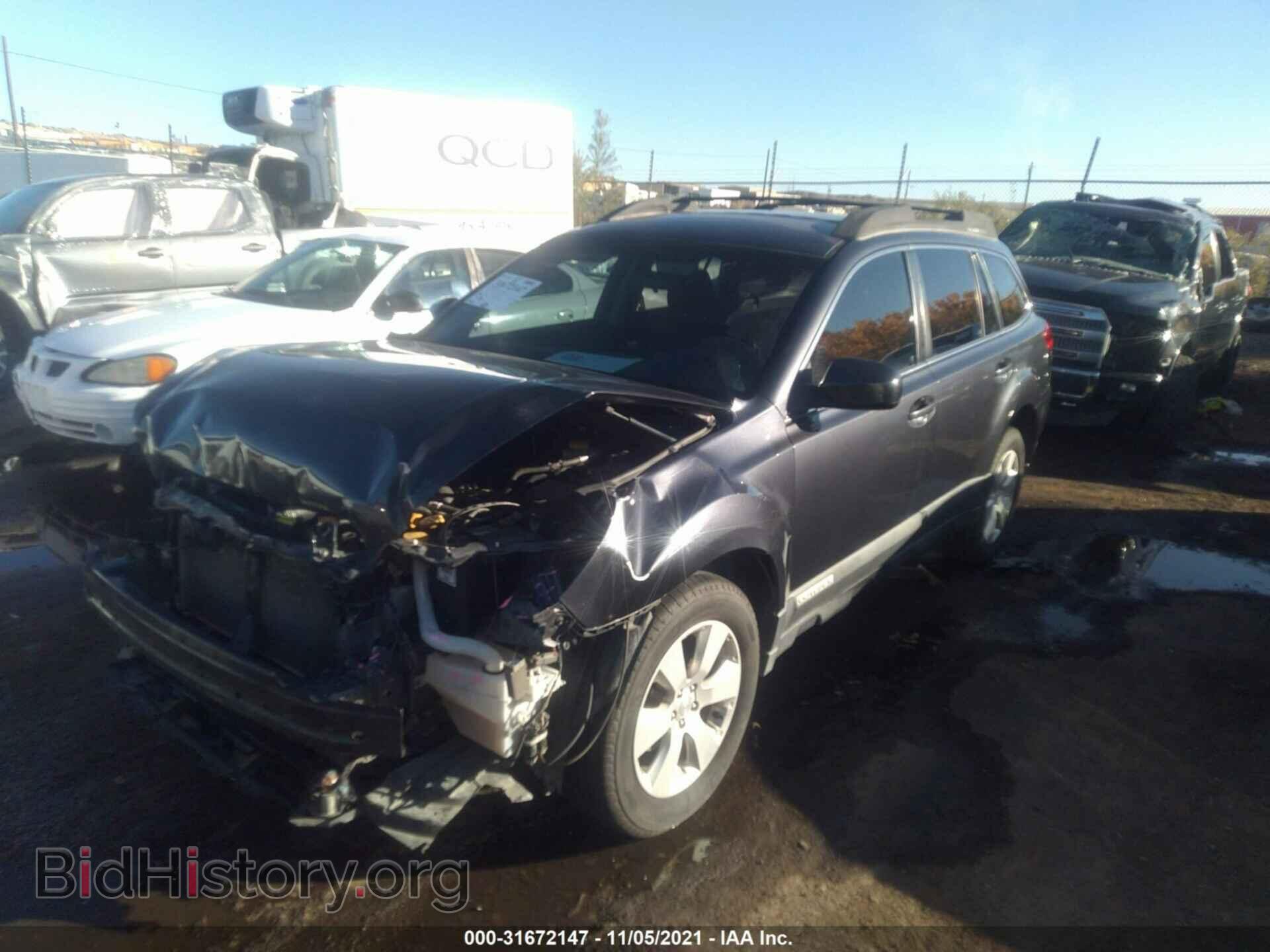 2011 SUBARU OUTBACK - VIN: 4S4BRCBC0B3371454 - Фото 2