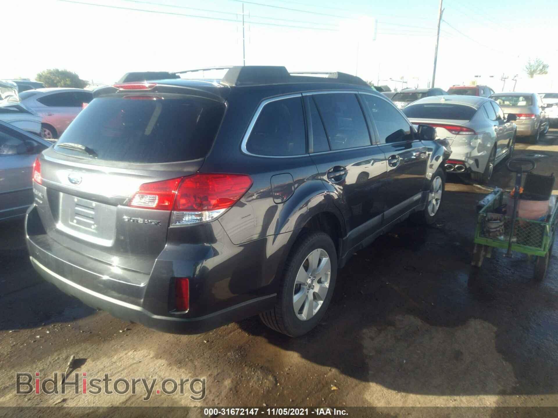2011 SUBARU OUTBACK - VIN: 4S4BRCBC0B3371454 - Фото 4