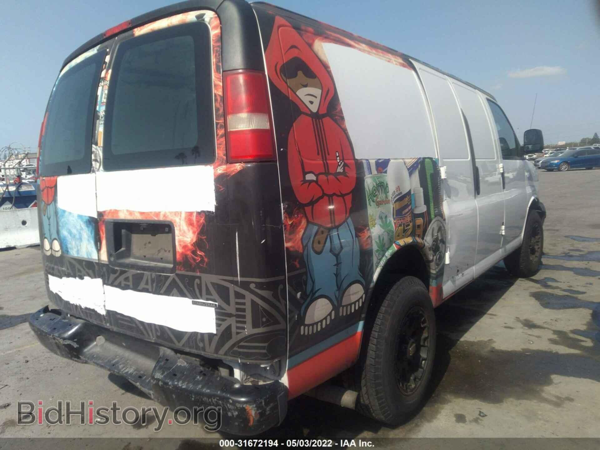2011 CHEVROLET EXPRESS CARGO VAN - VIN: 1GCSGAFX4B1108858 - Фото 4
