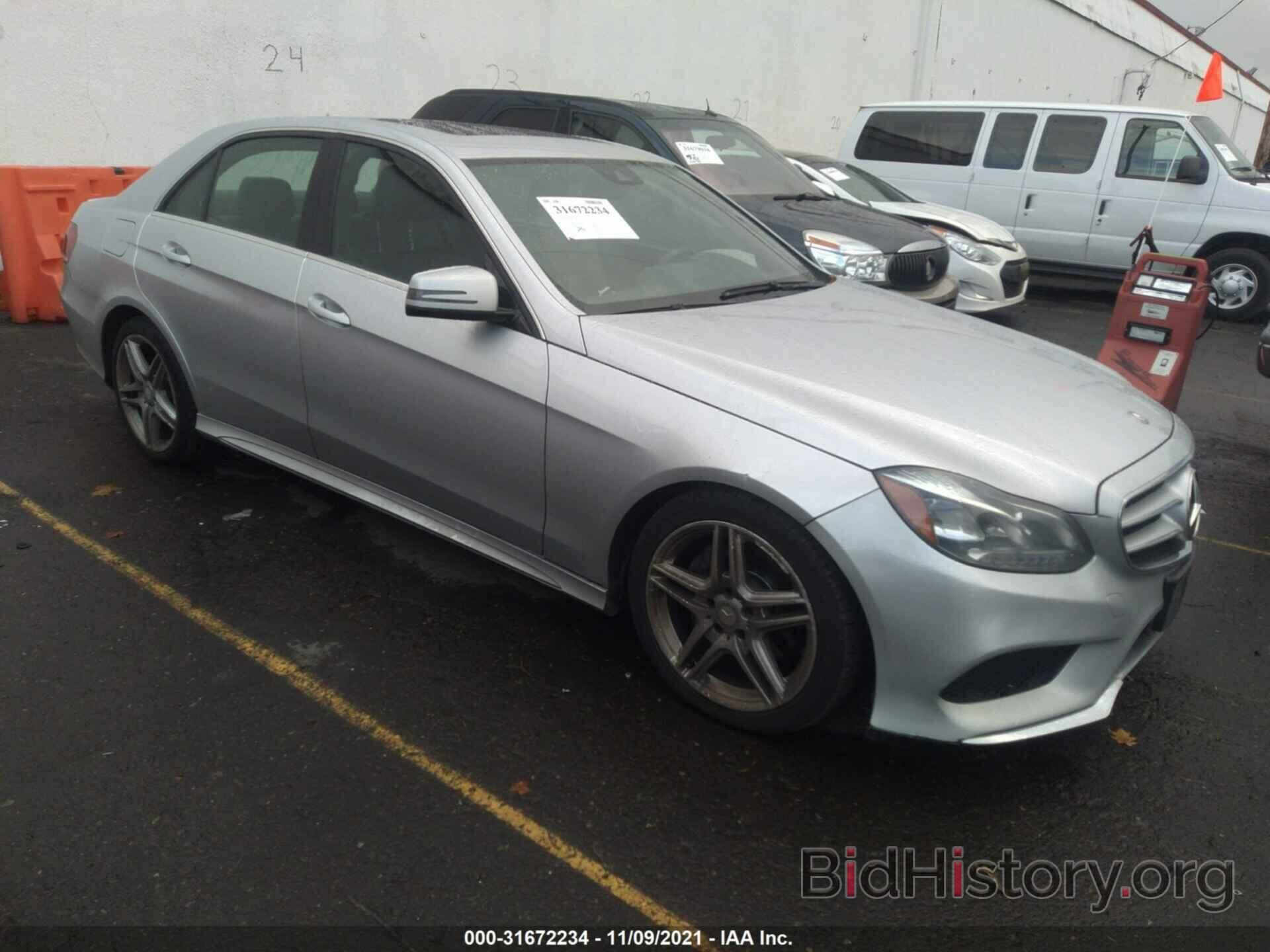 Photo WDDHF5KB9EA821697 - MERCEDES-BENZ E-CLASS 2014