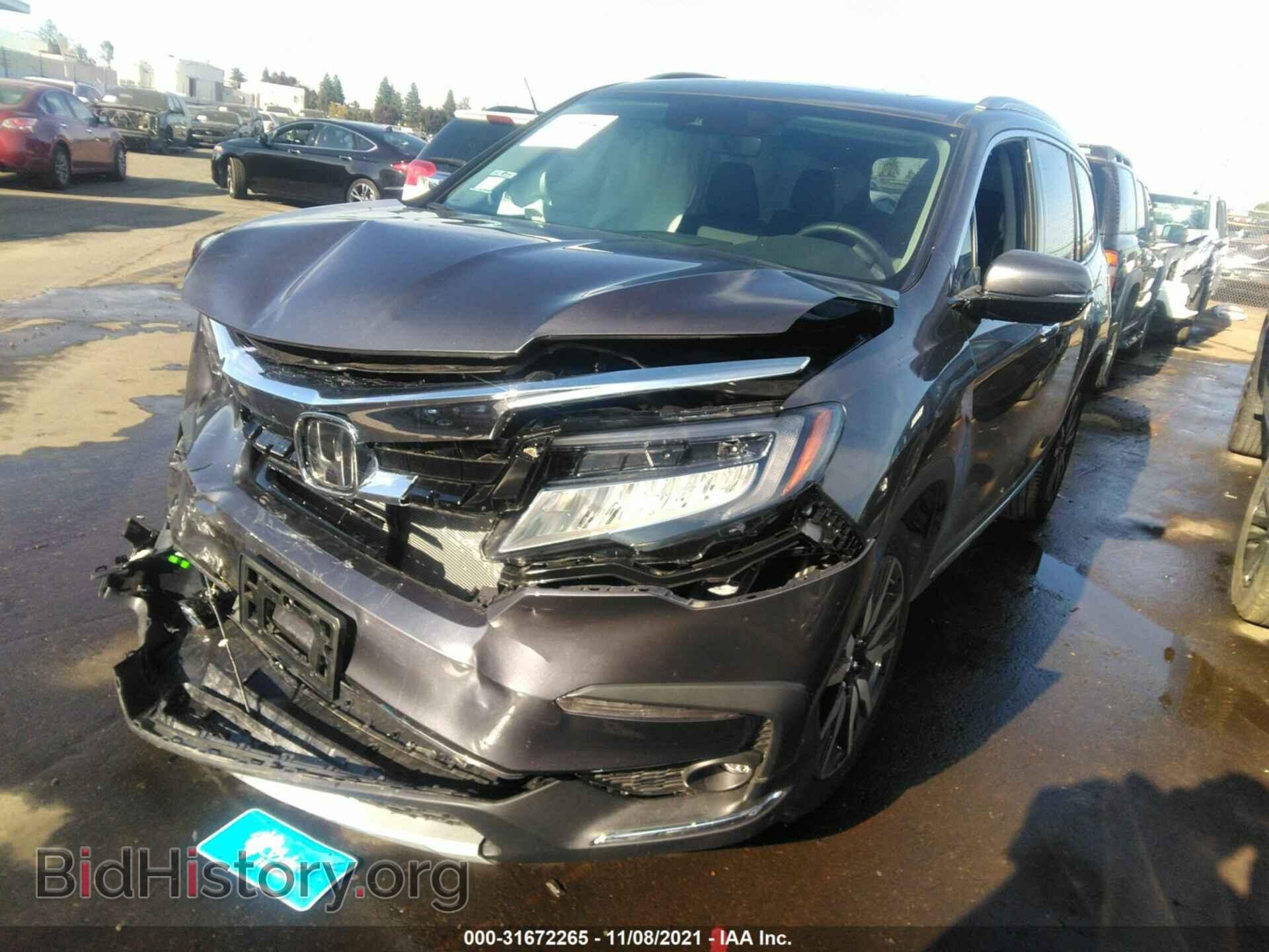 2022 HONDA PILOT - VIN: 5FNYF5H99NB001058 - Фото 2