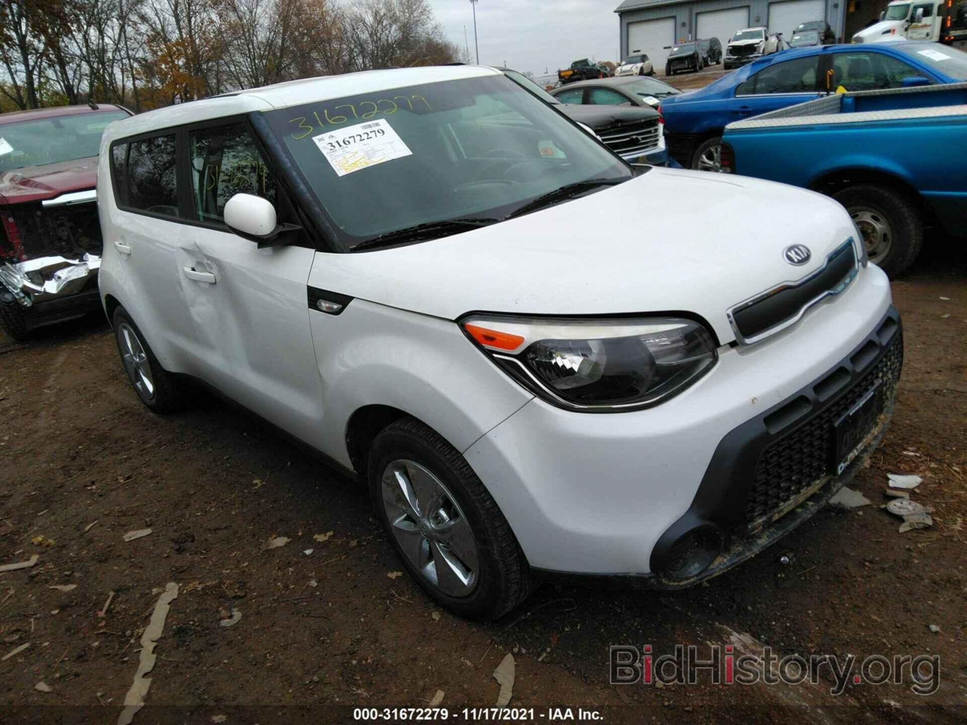 Photo KNDJN2A24E7009607 - KIA SOUL 2014