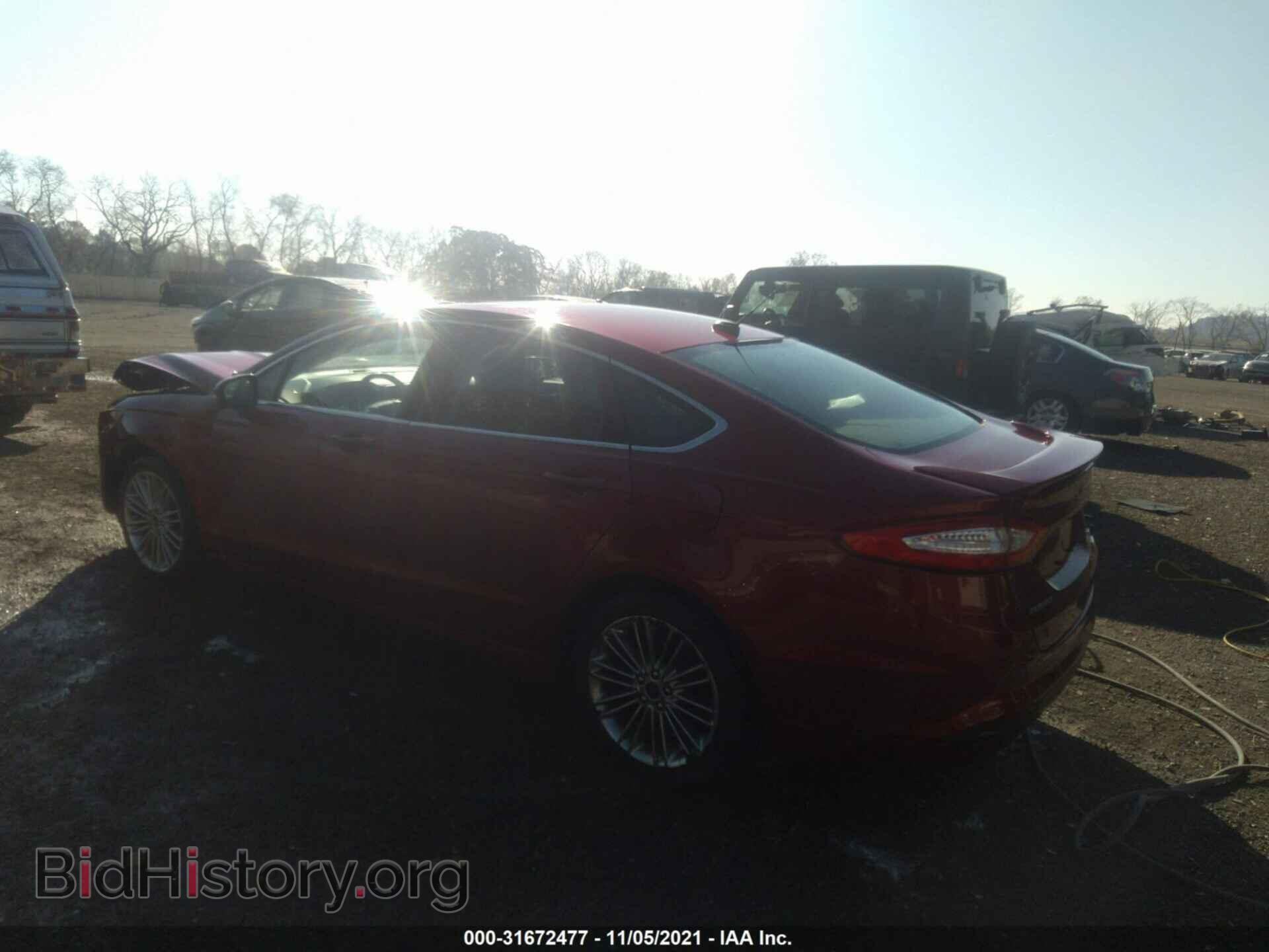 2013 FORD FUSION - VIN: 3FA6P0HR0DR168256 - Фото 3