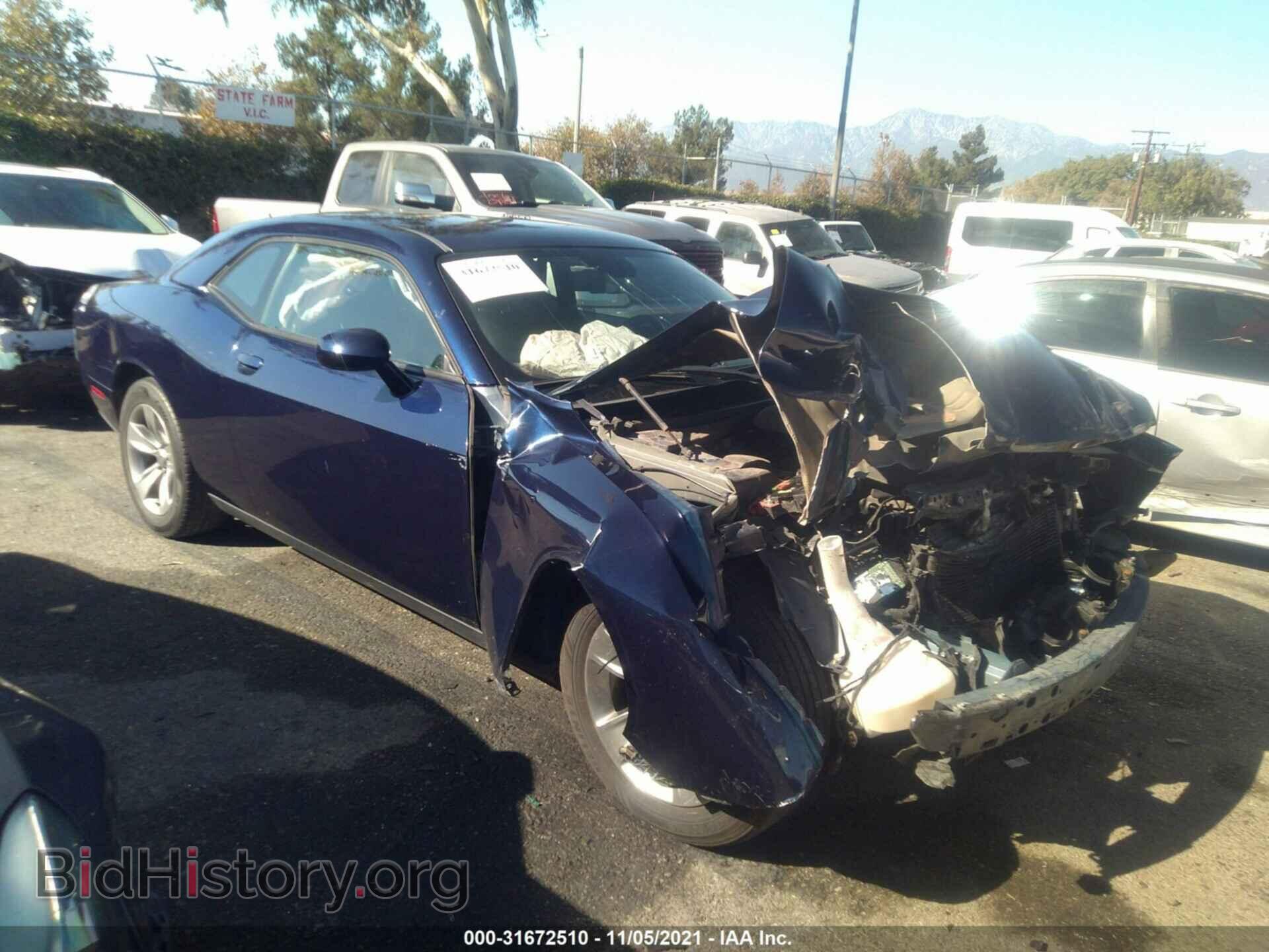 Photo 2C3CDZAG1GH184389 - DODGE CHALLENGER 2016