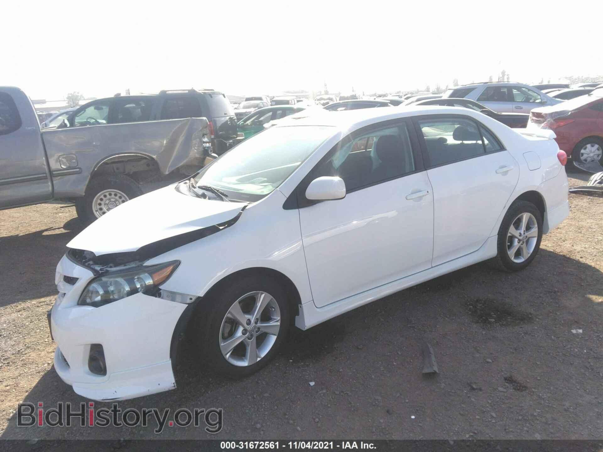 2013 TOYOTA COROLLA - VIN: 2T1BU4EE9DC026665 - Фото 2