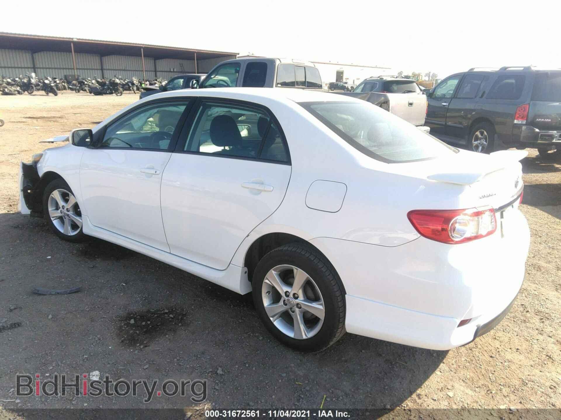 2013 TOYOTA COROLLA - VIN: 2T1BU4EE9DC026665 - Фото 3