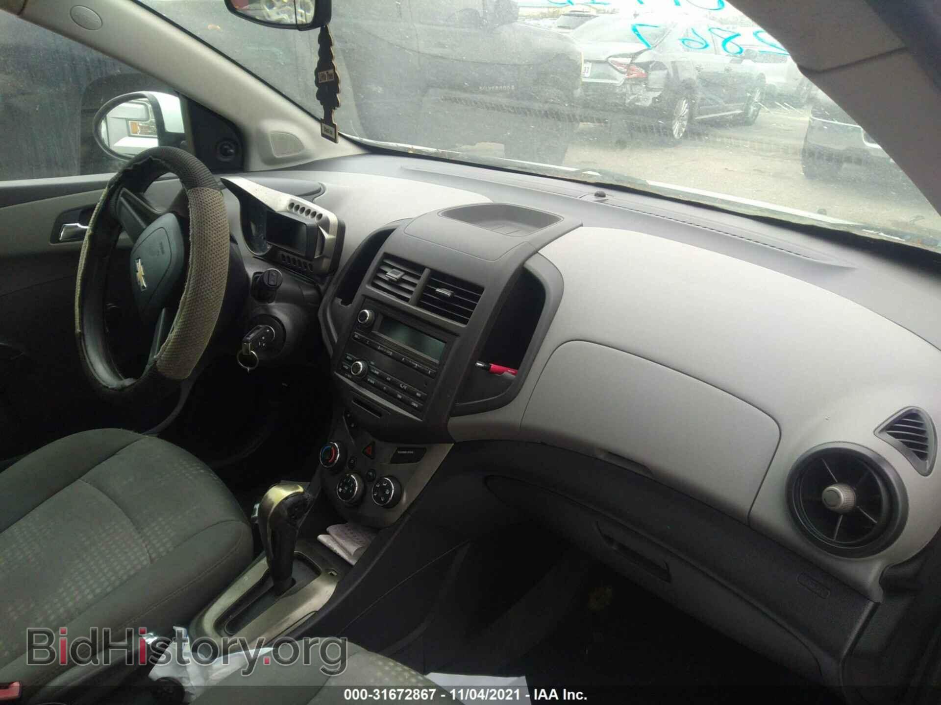 2012 CHEVROLET SONIC - VIN: 1G1JA6SH3C4147118 - Фото 5