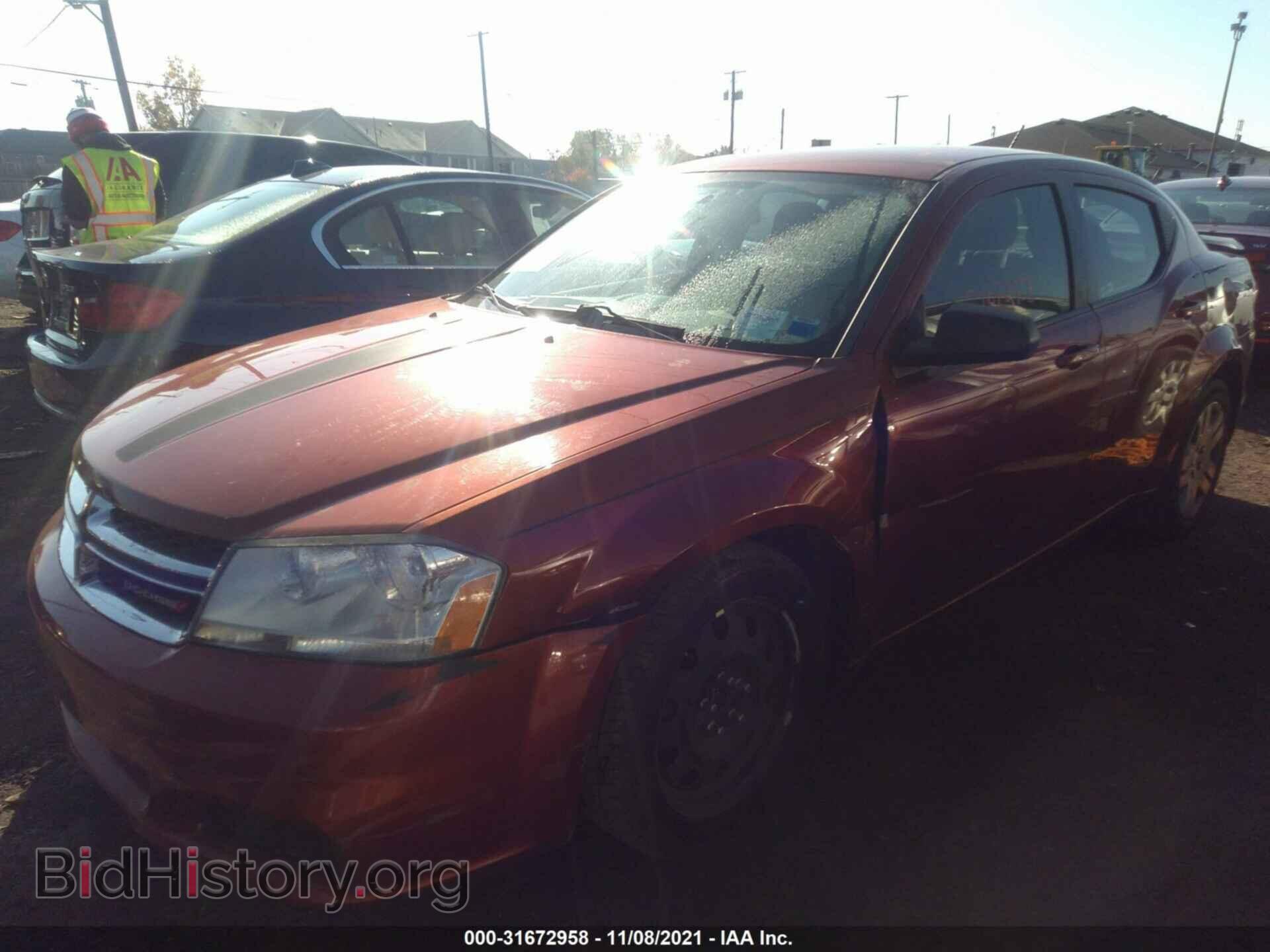 2012 DODGE AVENGER - VIN: 1C3CDZABXCN259743 - Фото 2