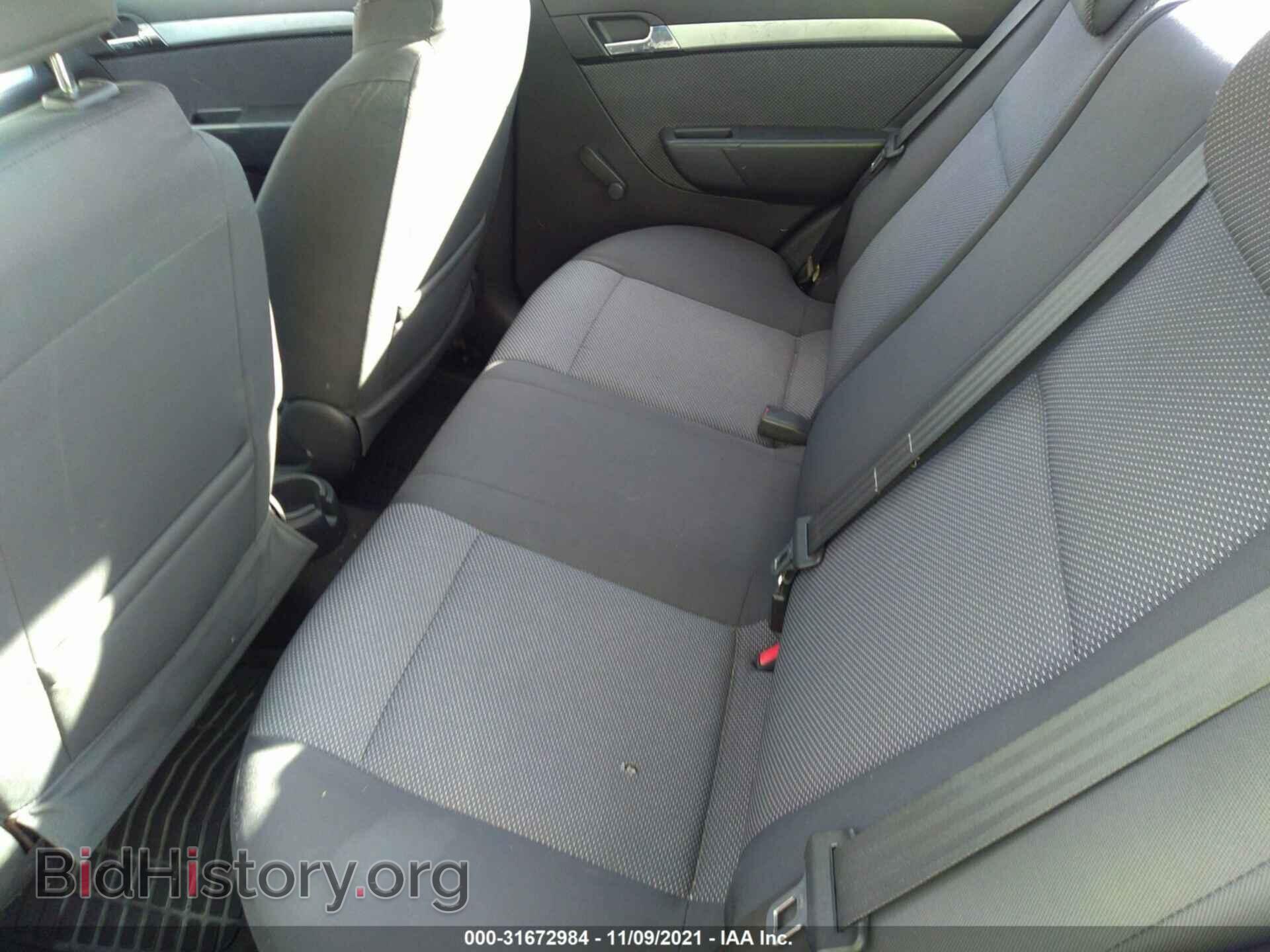 2010 CHEVROLET AVEO - VIN: KL1TD5DE5AB091123 - Фото 8