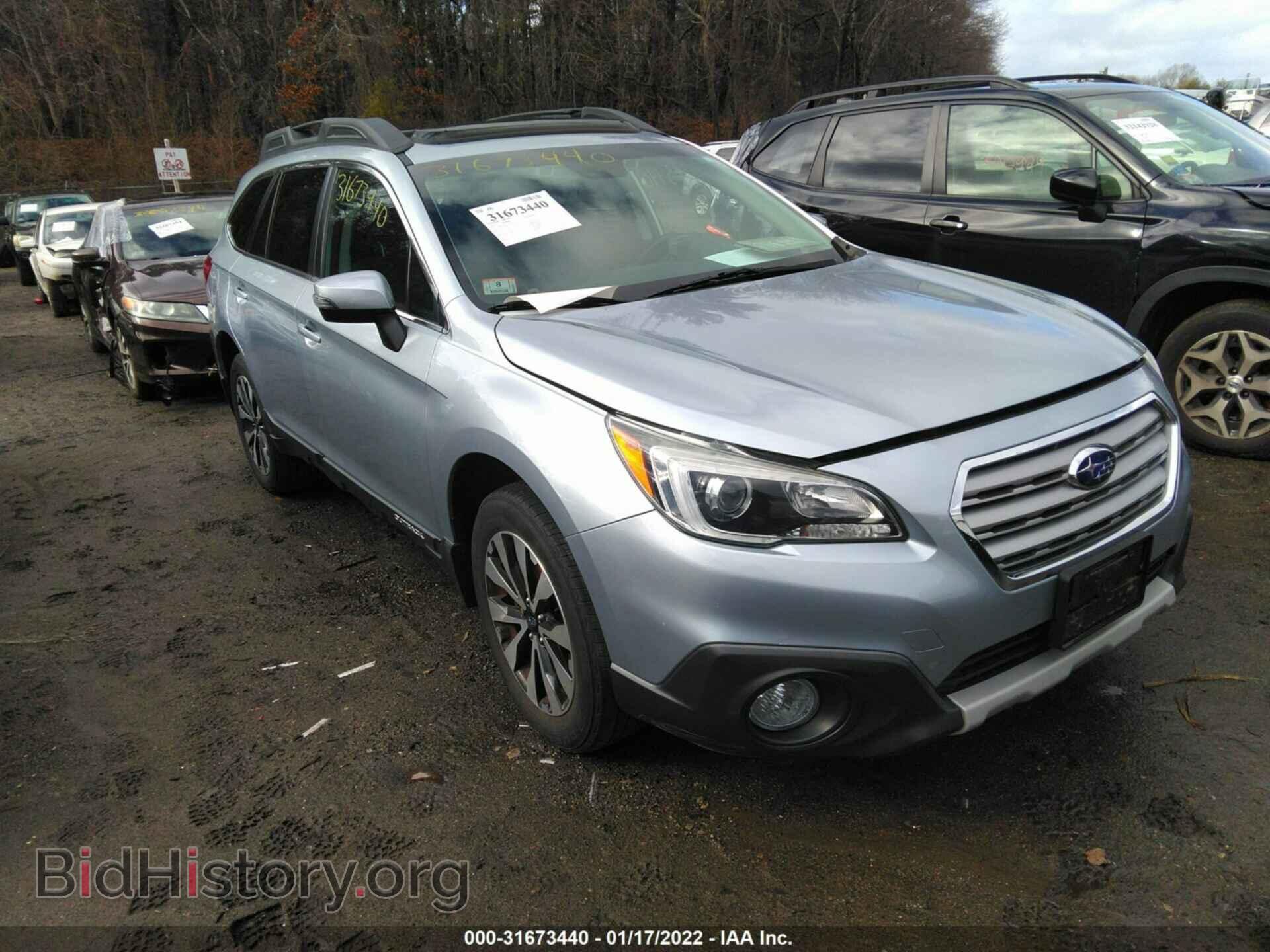 Фотография 4S4BSANC0F3311295 - SUBARU OUTBACK 2015
