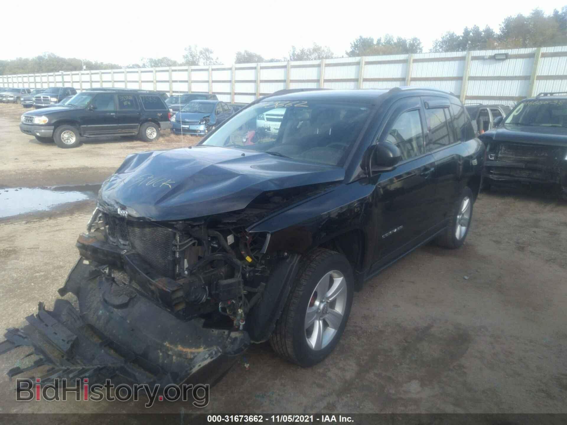 2013 JEEP COMPASS - VIN: 1C4NJDEB0DD236702 - Фото 2