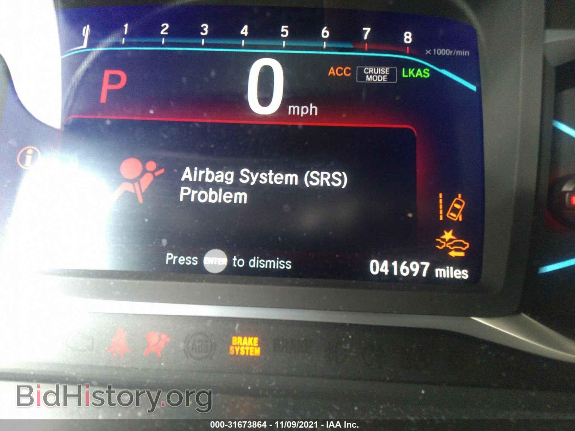 2021 HONDA PILOT - VIN: 5FNYF5H57MB015214 - Фото 7