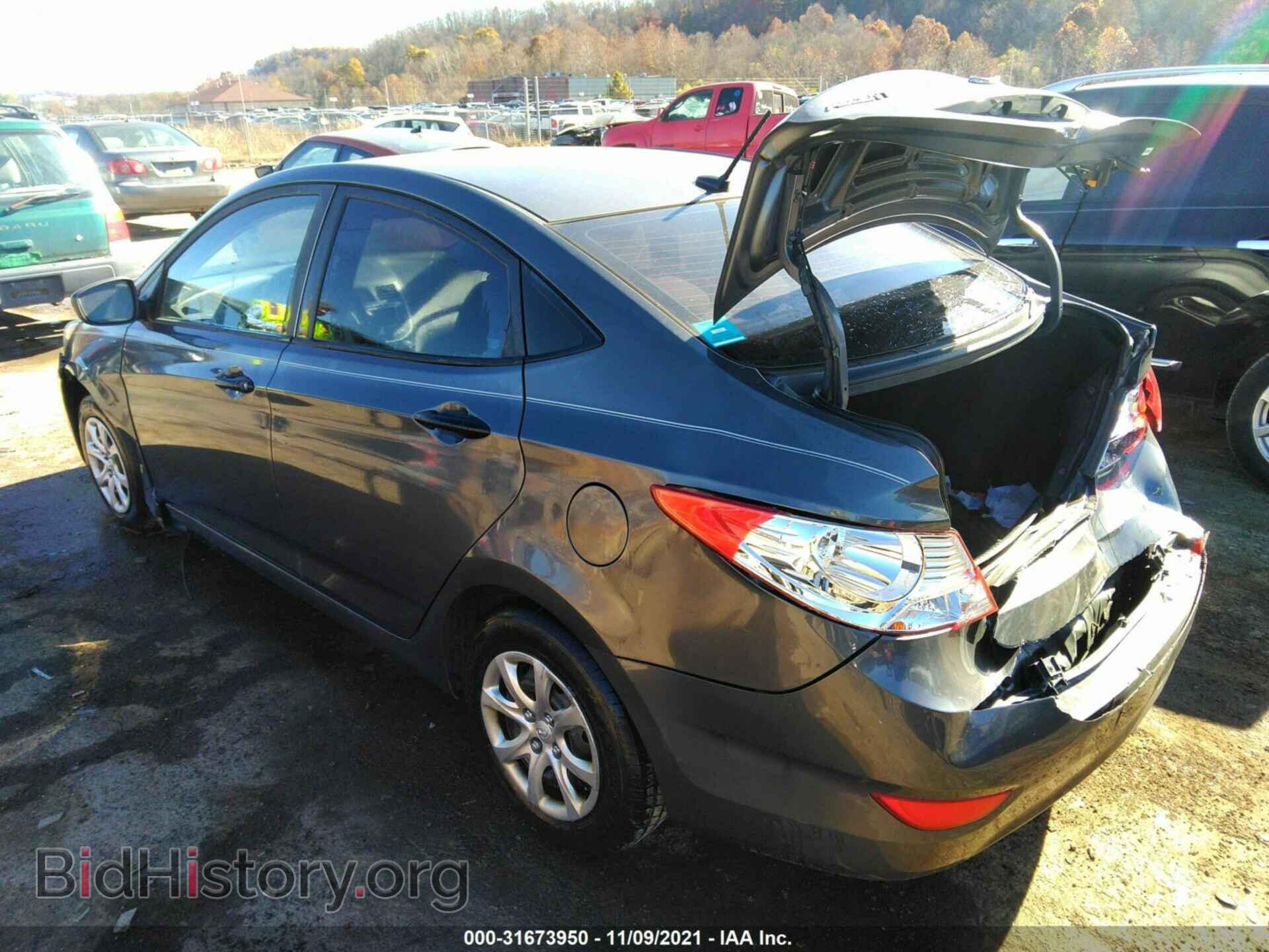 2012 HYUNDAI ACCENT - VIN: KMHCT4AE3CU090243 - Фото 3