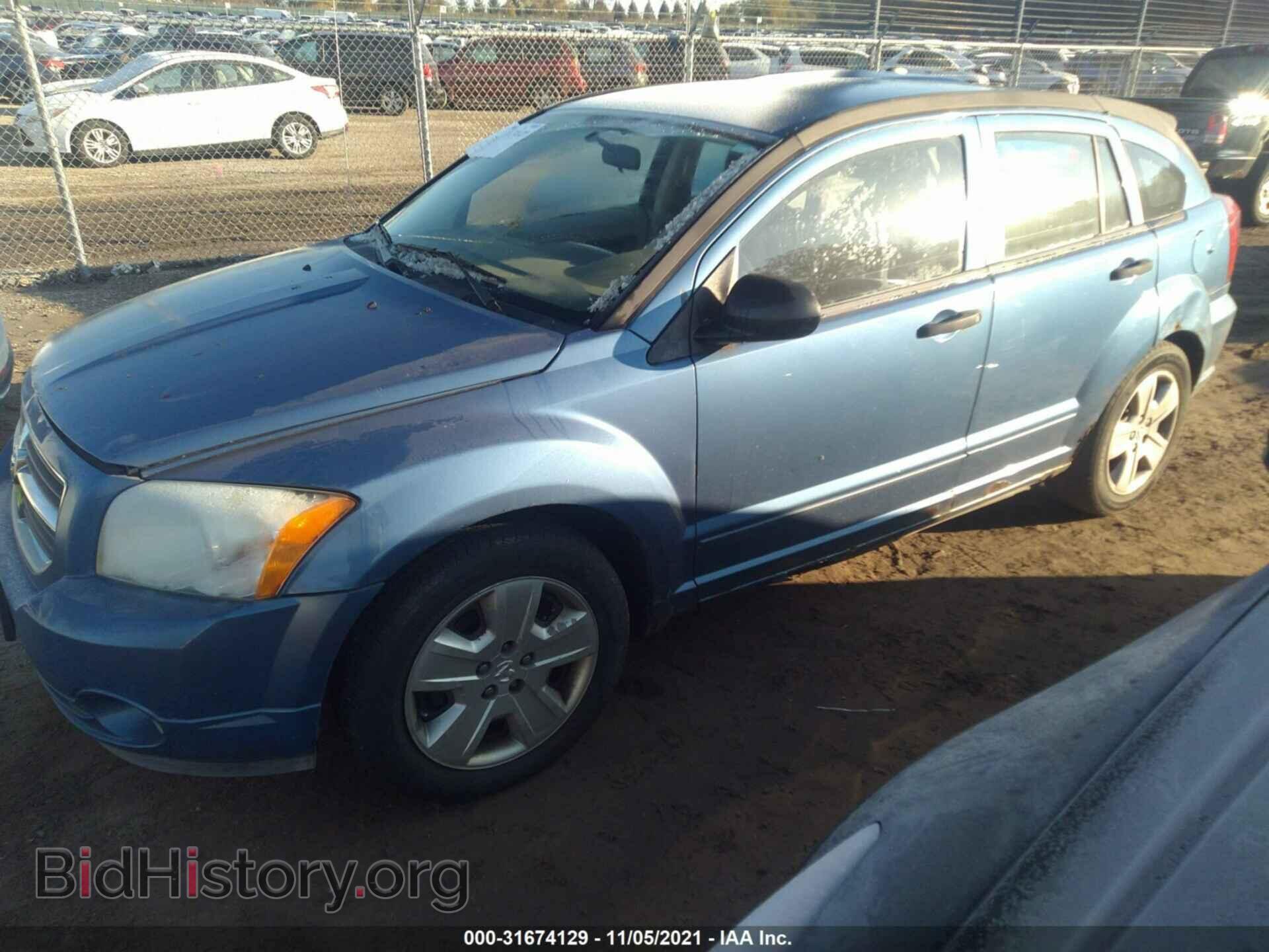 2007 DODGE CALIBER - VIN: 1B3HB48B07D592837 - Фото 2