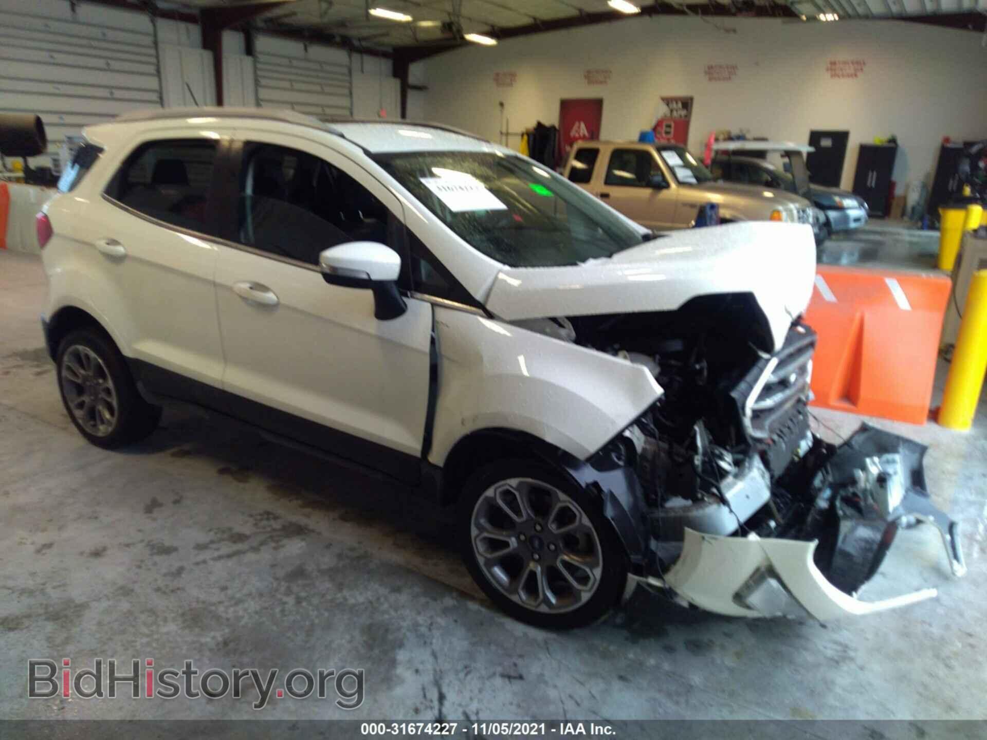 Photo MAJ6S3KL5LC338533 - FORD ECOSPORT 2020