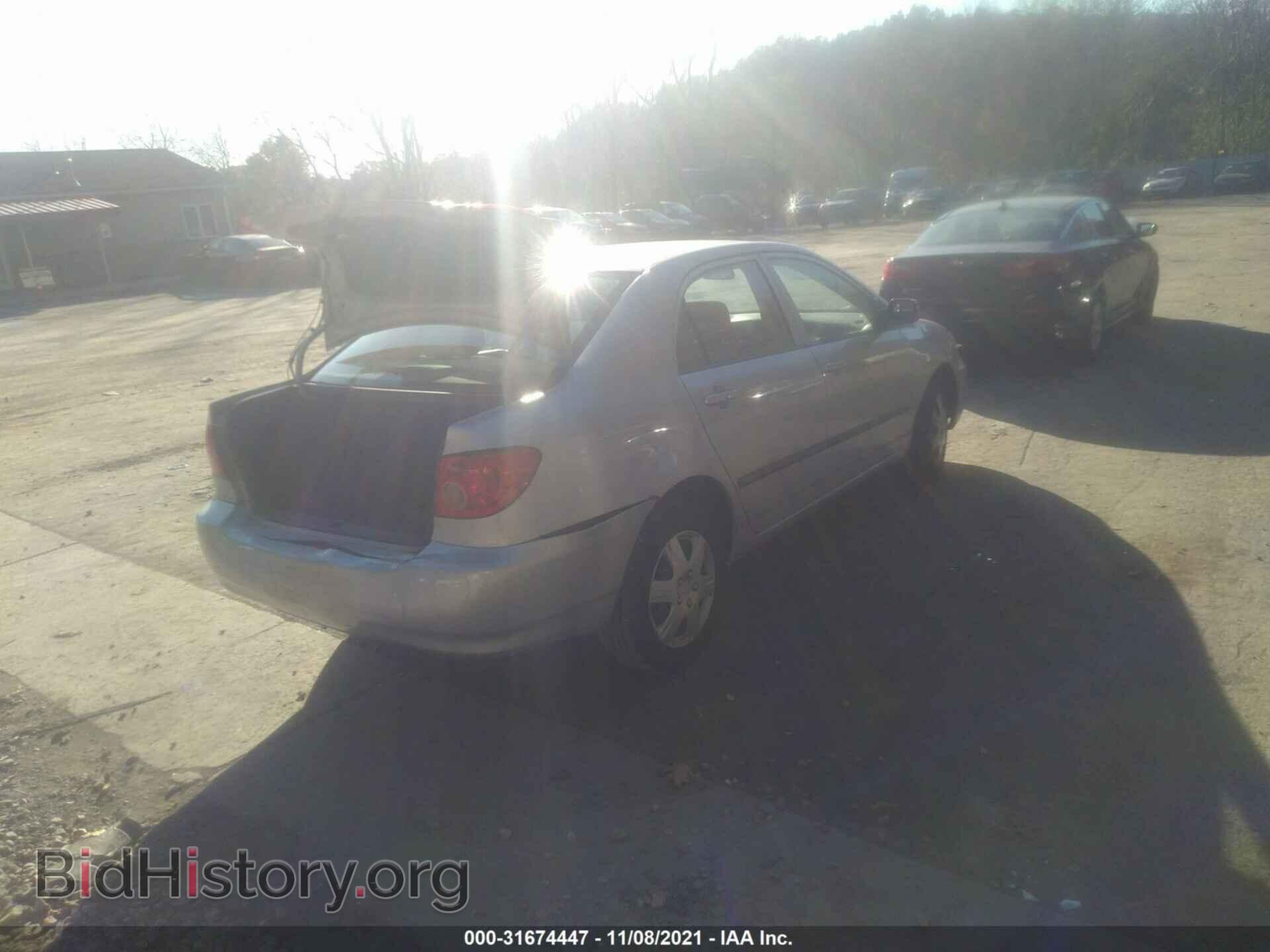 2007 TOYOTA COROLLA - VIN: 2T1BR32E77C756272 - Фото 4