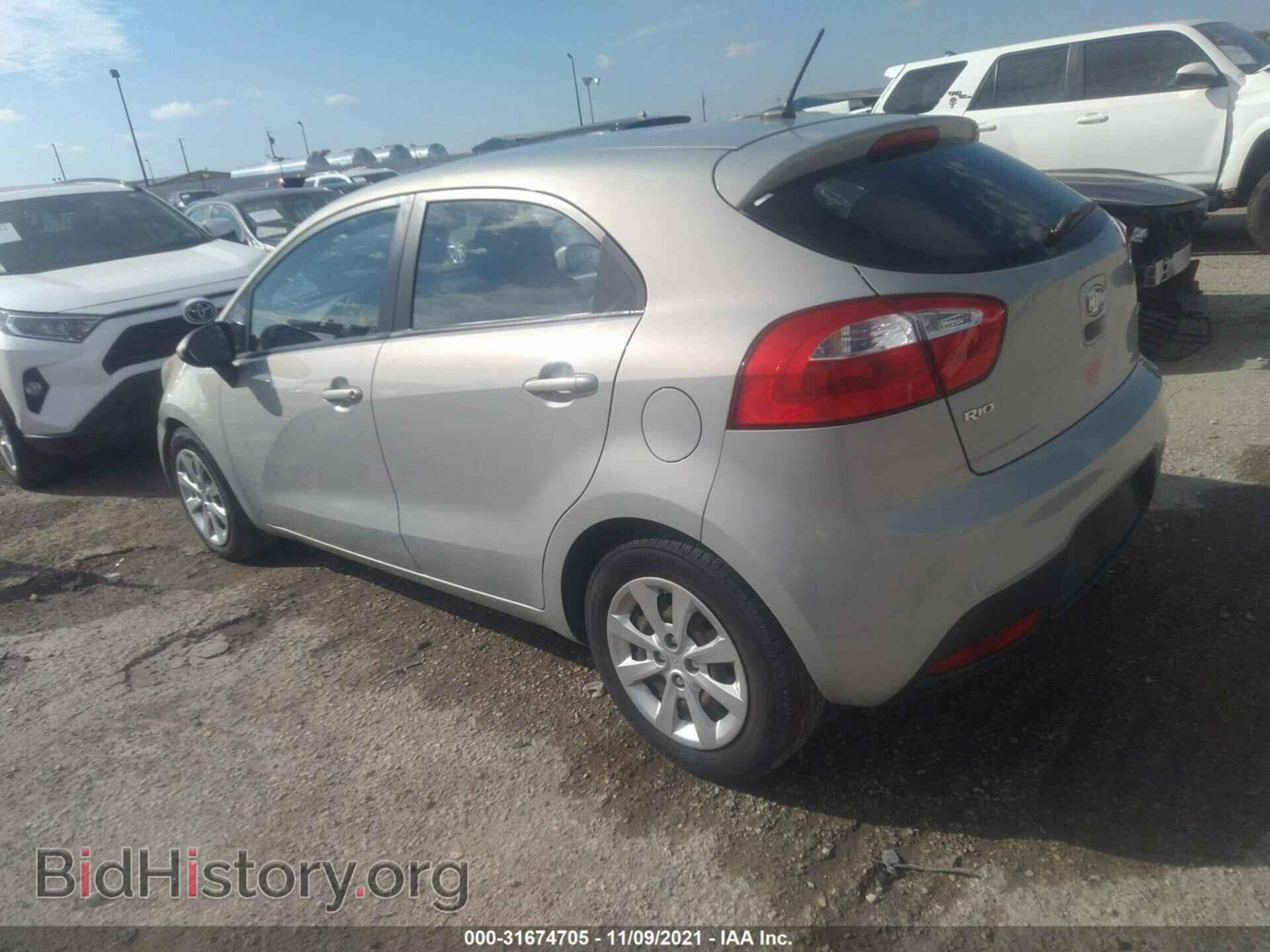 2012 KIA RIO - VIN: KNADN5A37C6006465 - Фото 3