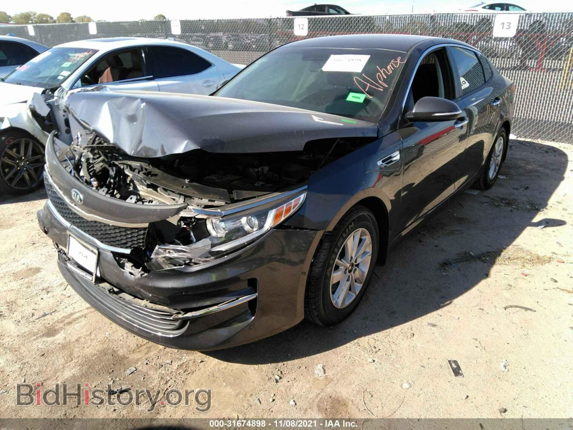 2017 KIA OPTIMA - VIN: KNAGT4L39H5160943 - Photo 2