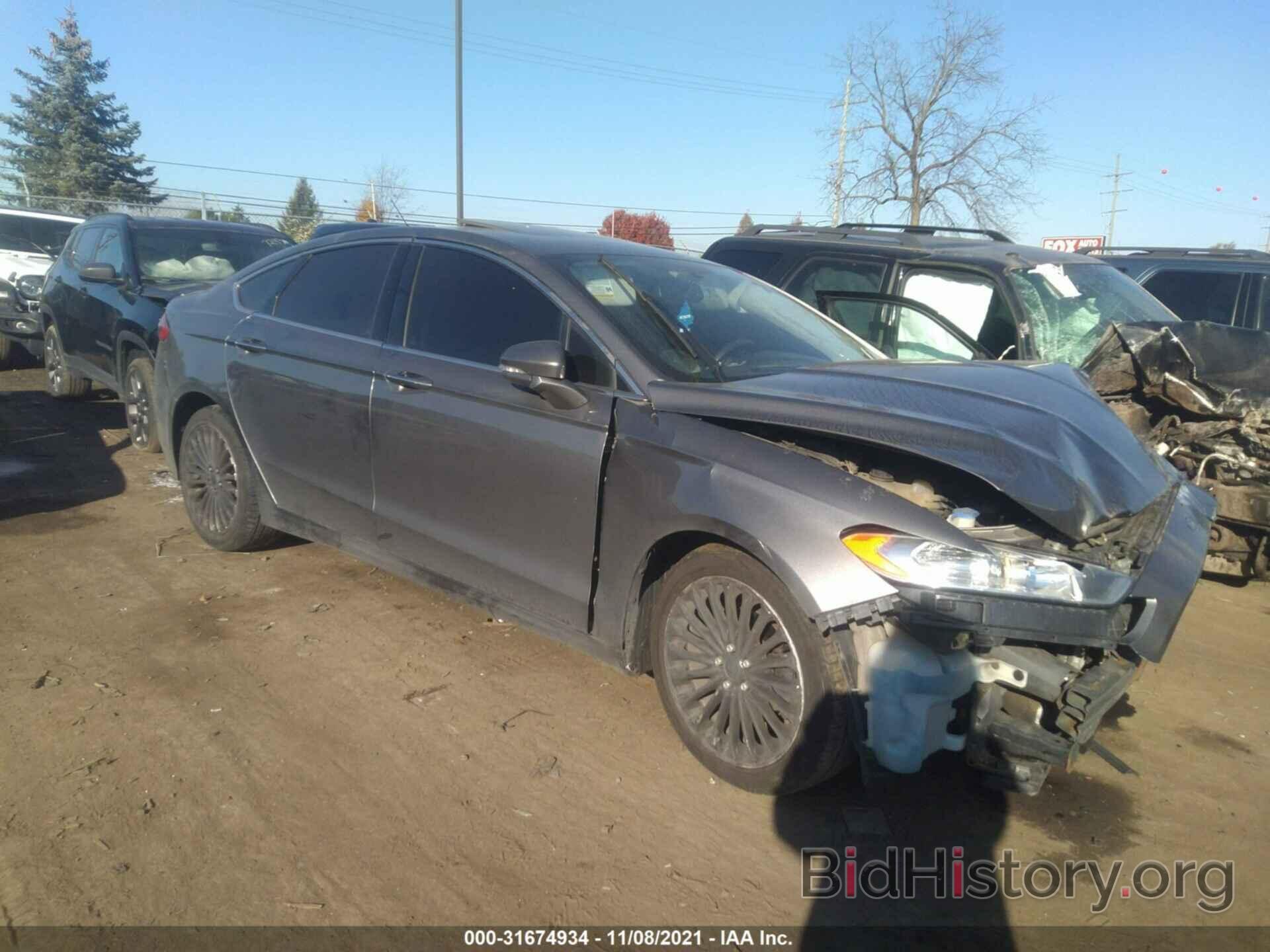 Фотография 3FA6P0D93ER238341 - FORD FUSION 2014