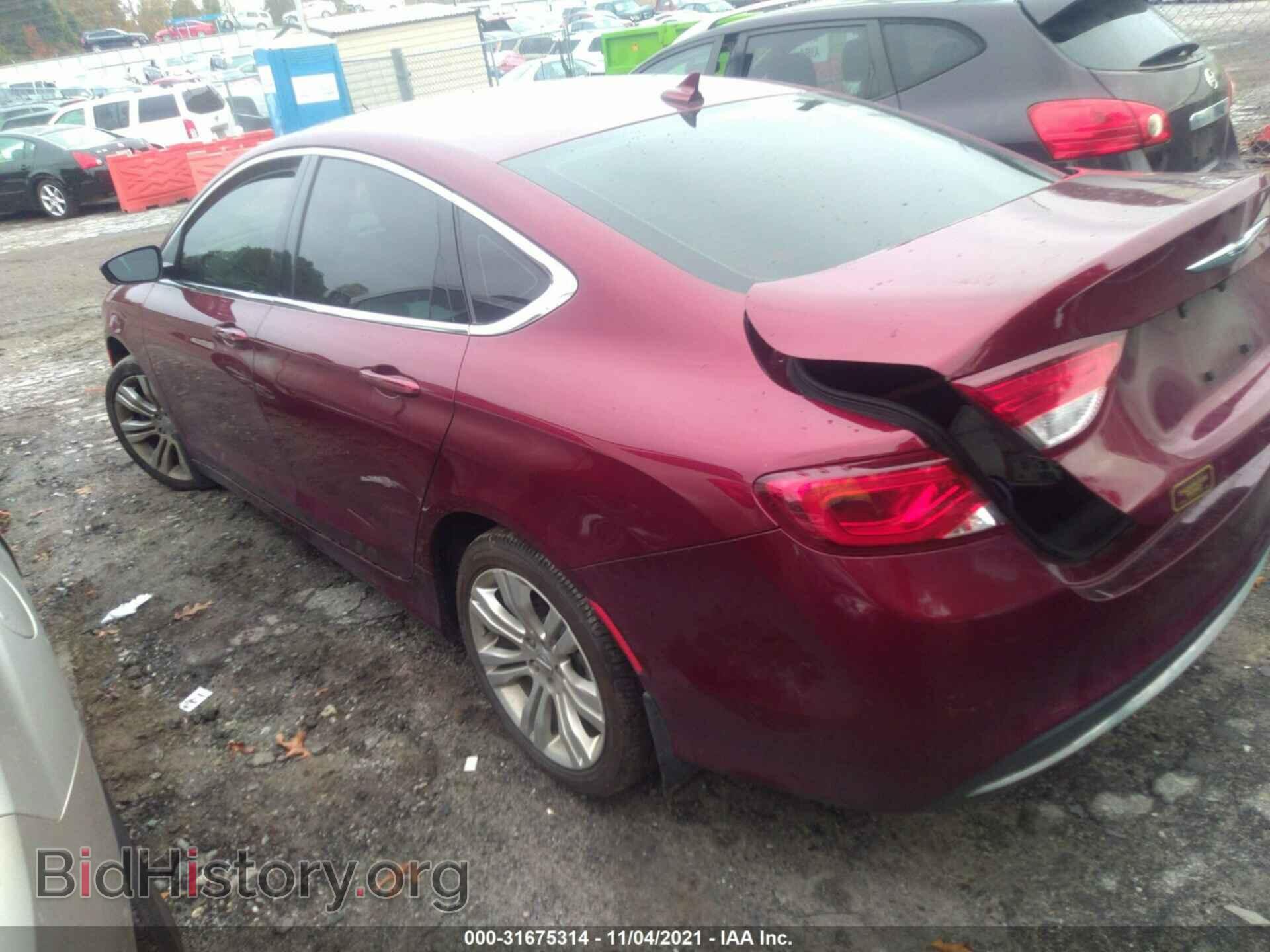 2015 CHRYSLER 200 - VIN: 1C3CCCAB2FN689450 - Фото 3