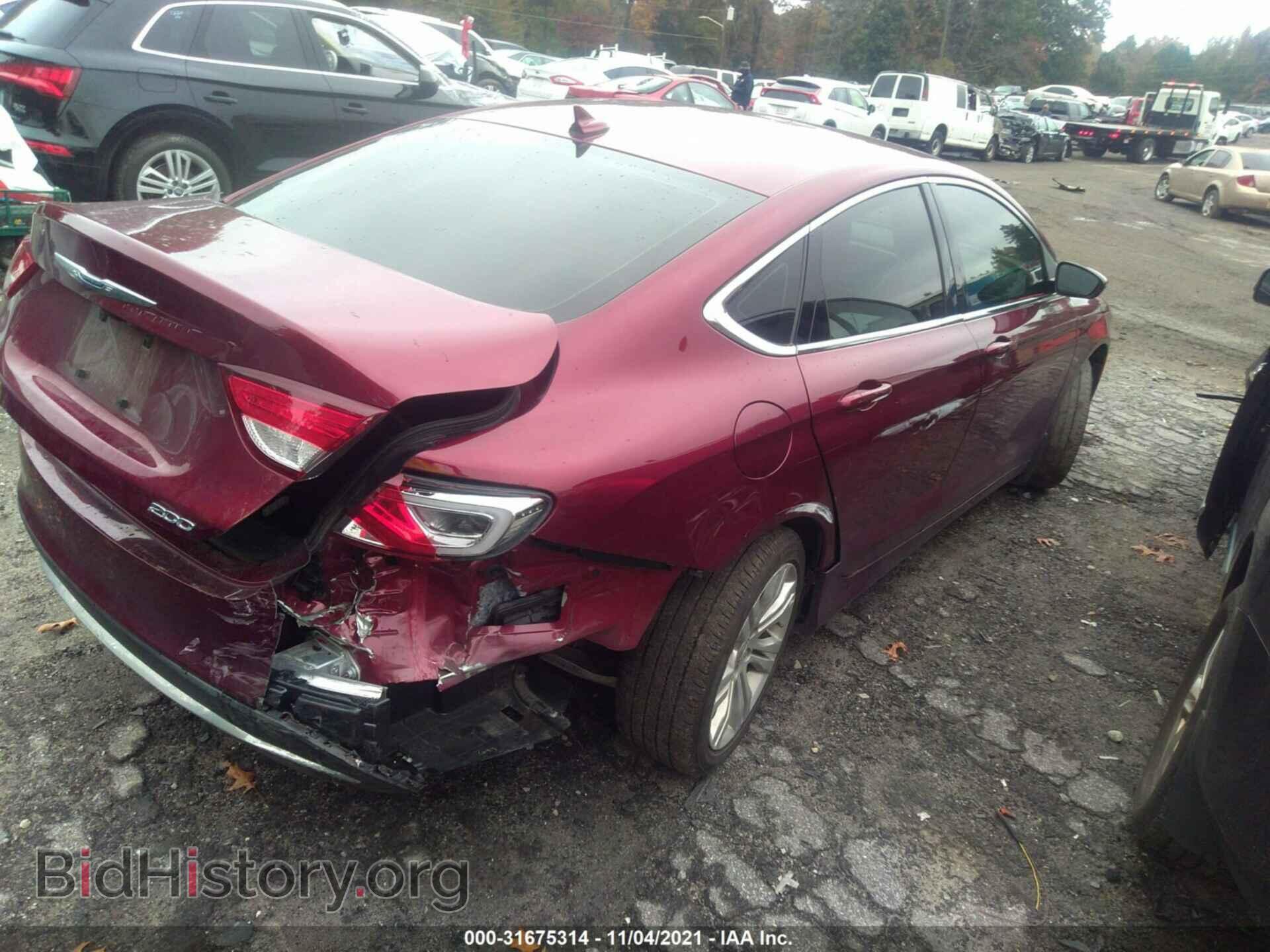 2015 CHRYSLER 200 - VIN: 1C3CCCAB2FN689450 - Фото 4