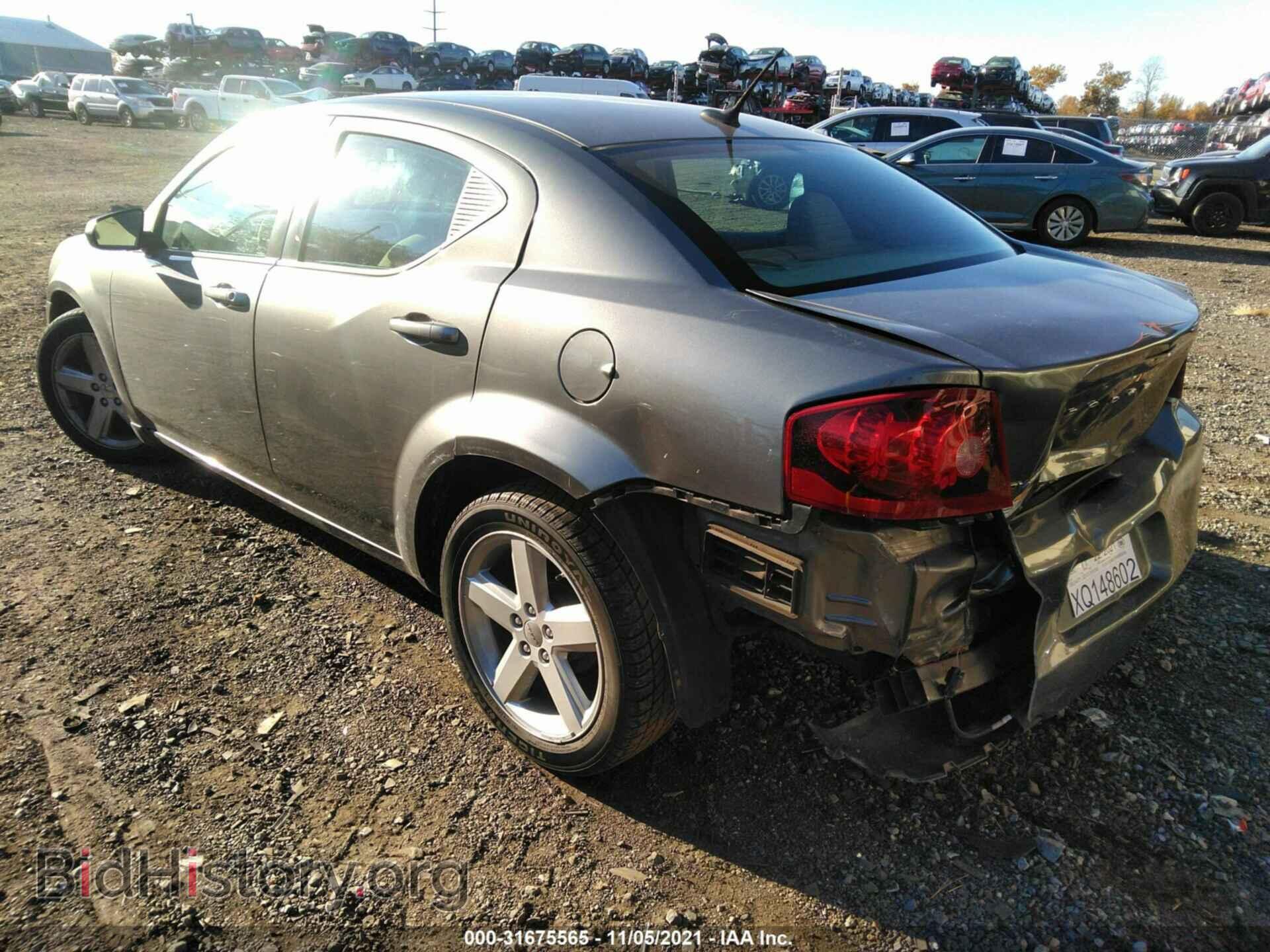 2013 DODGE AVENGER - VIN: 1C3CDZAB1DN589529 - Фото 3