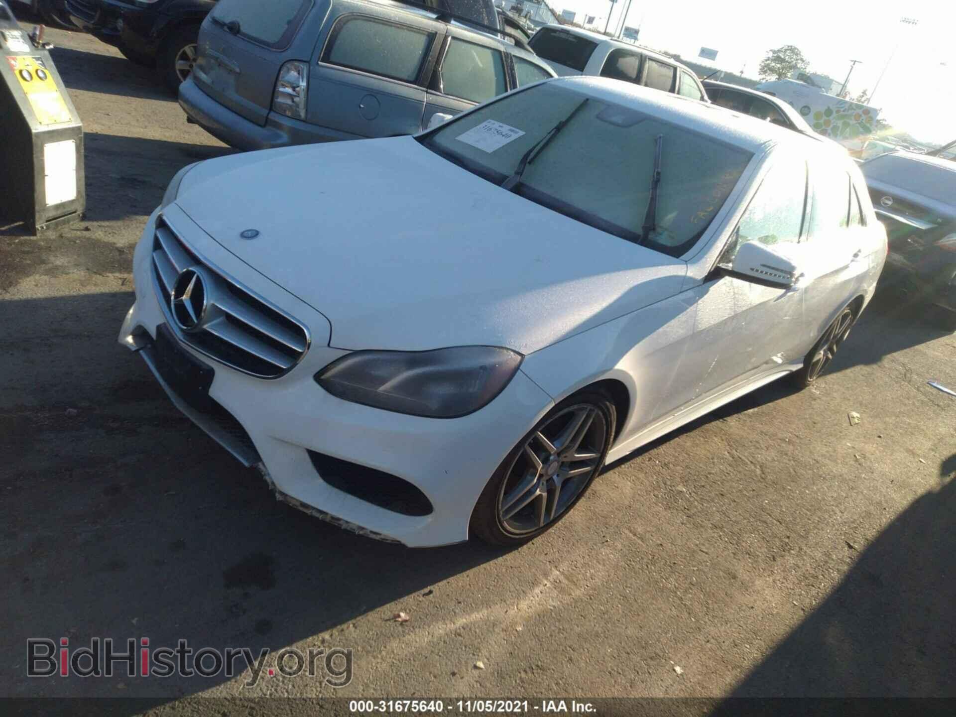 2014 MERCEDES-BENZ E-CLASS - VIN: WDDHF8JB0EB005409 - Photo 2