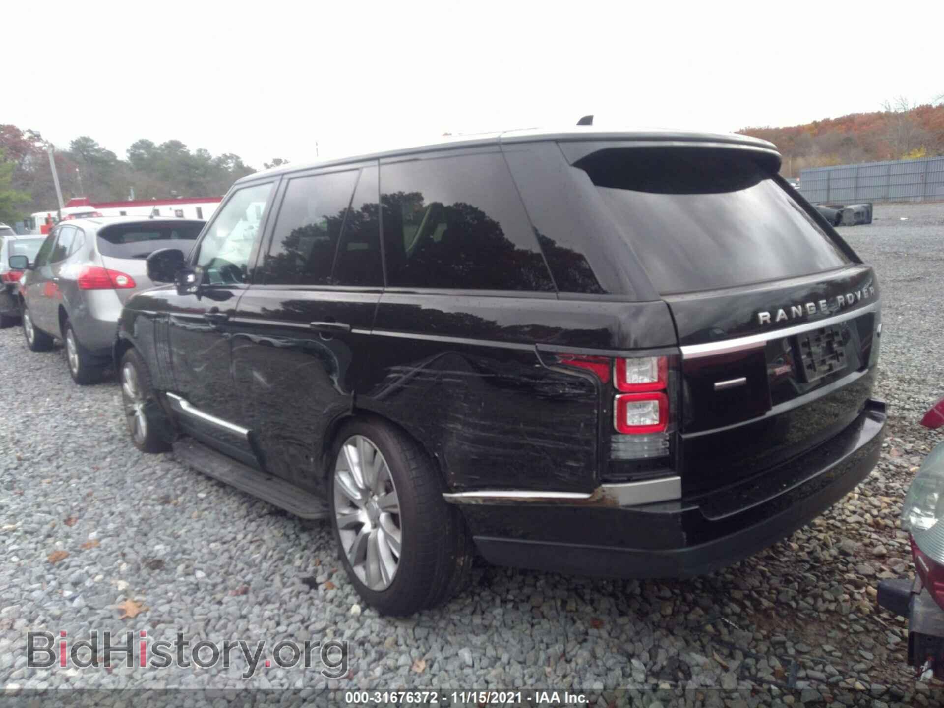 2015 LAND ROVER RANGE ROVER - VIN: SALGS2TF1FA235569 - Фото 3