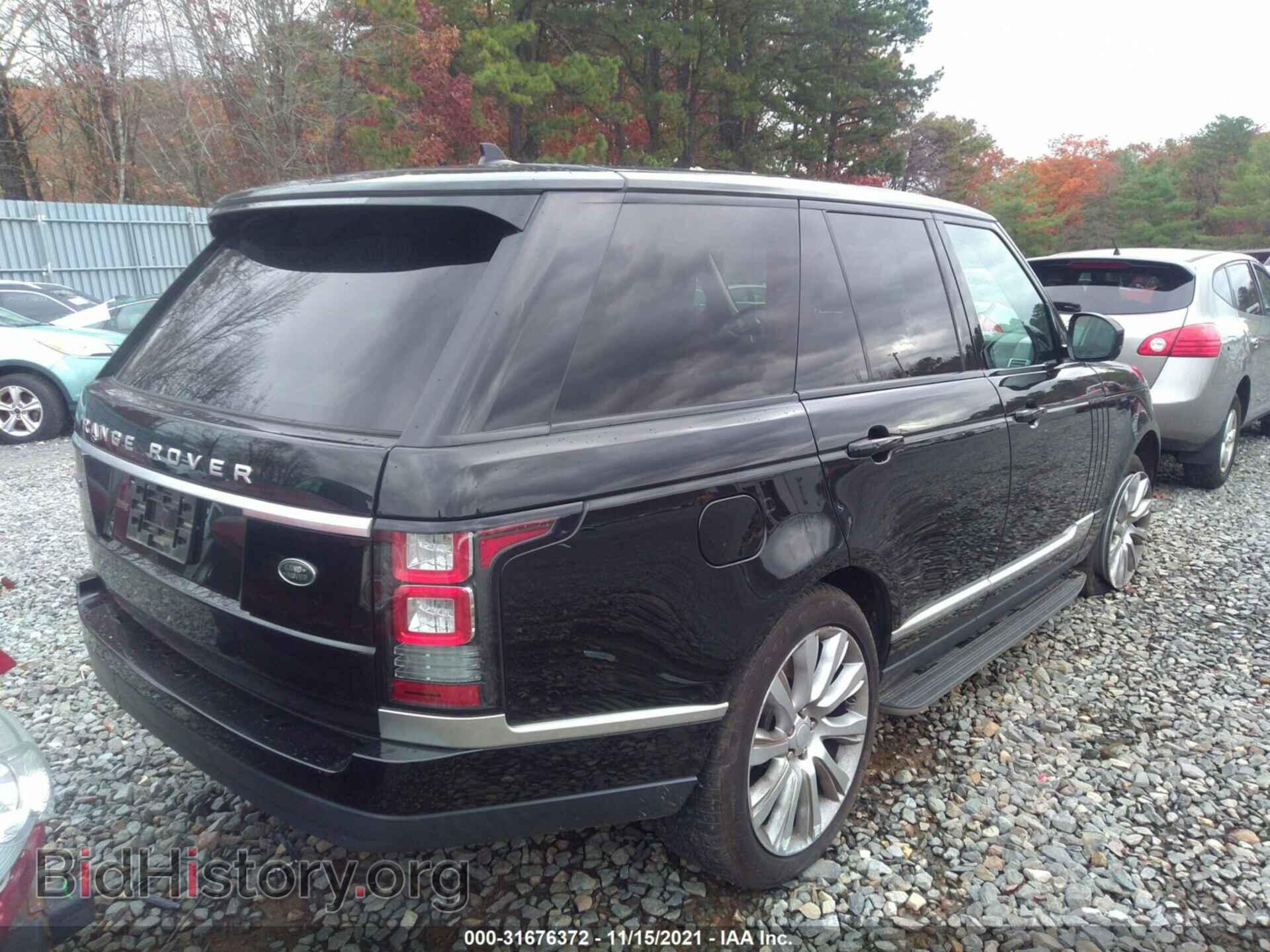 2015 LAND ROVER RANGE ROVER - VIN: SALGS2TF1FA235569 - Фото 4