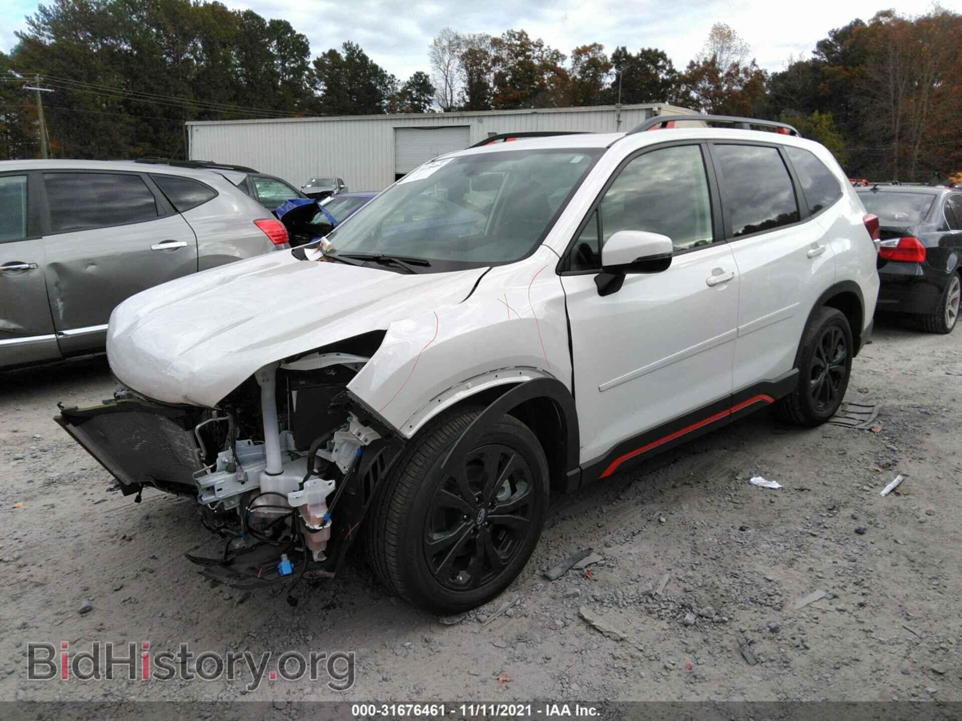2021 SUBARU FORESTER - VIN: JF2SKARC4MH452192 - Фото 2