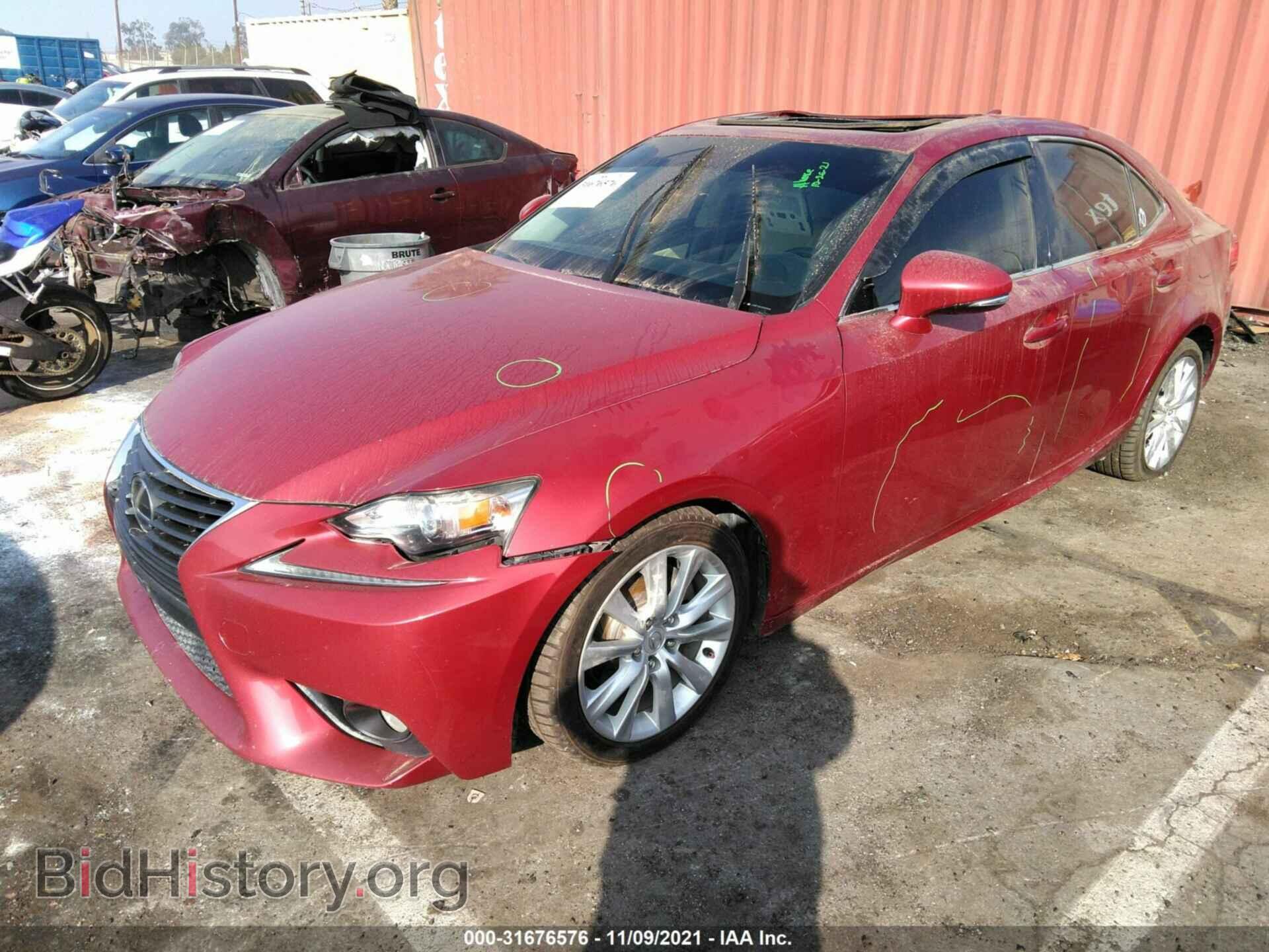 2014 LEXUS IS 250 - VIN: JTHBF1D21E5009596 - Фото 2