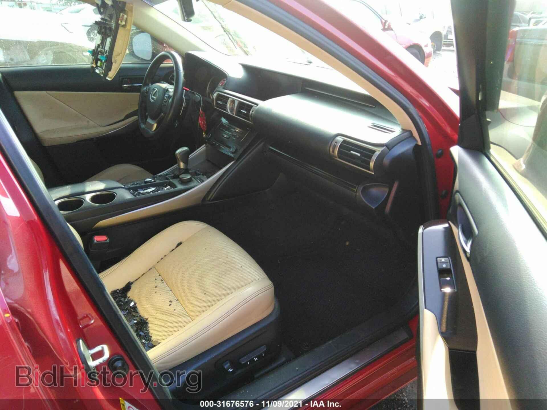 2014 LEXUS IS 250 - VIN: JTHBF1D21E5009596 - Фото 5