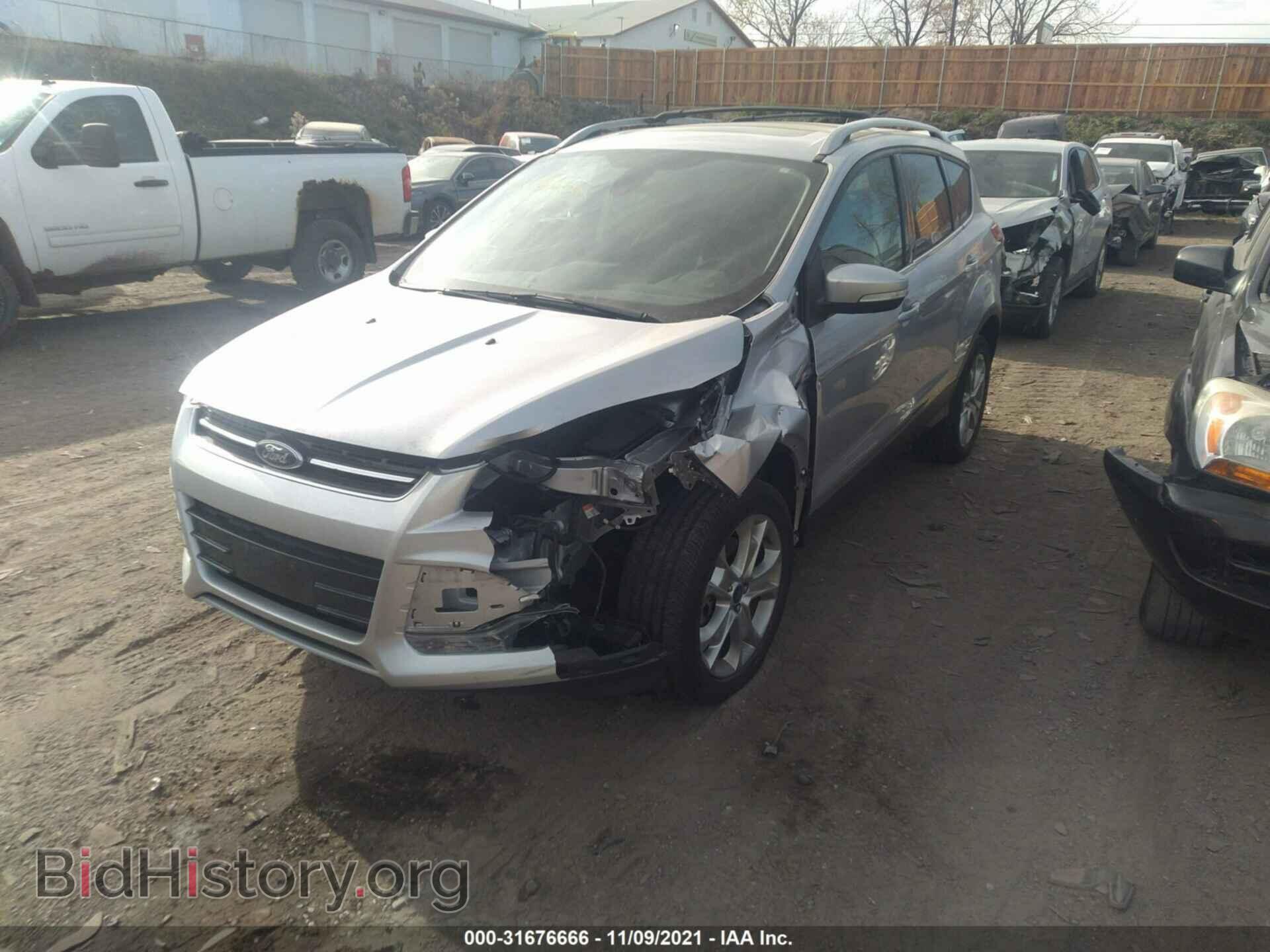 2014 FORD ESCAPE - VIN: 1FMCU9JX4EUA38621 - Фото 2