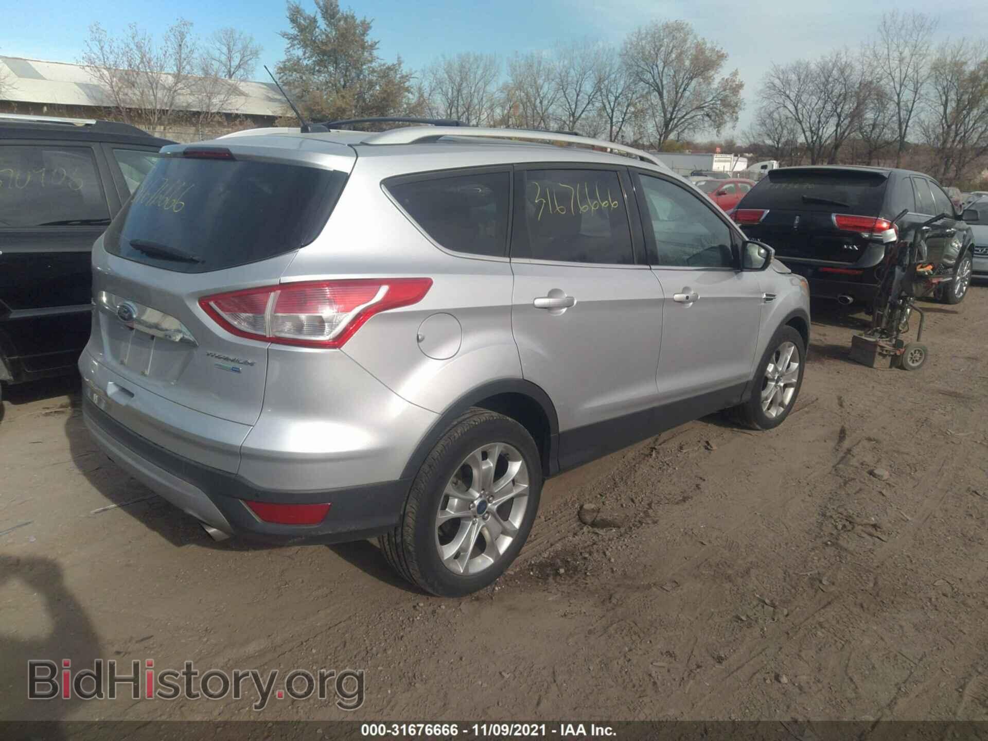 2014 FORD ESCAPE - VIN: 1FMCU9JX4EUA38621 - Фото 4