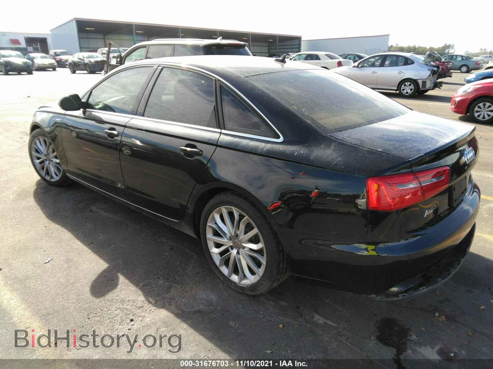 2012 AUDI A6 - VIN: WAUGGAFC5CN107759 - Фото 3
