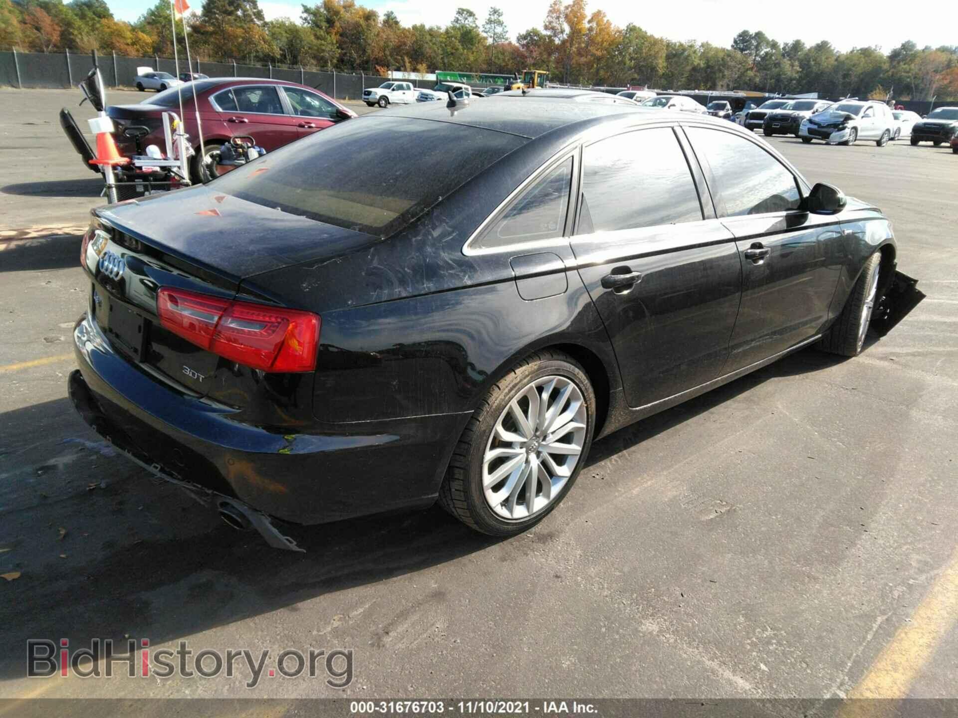 2012 AUDI A6 - VIN: WAUGGAFC5CN107759 - Фото 4