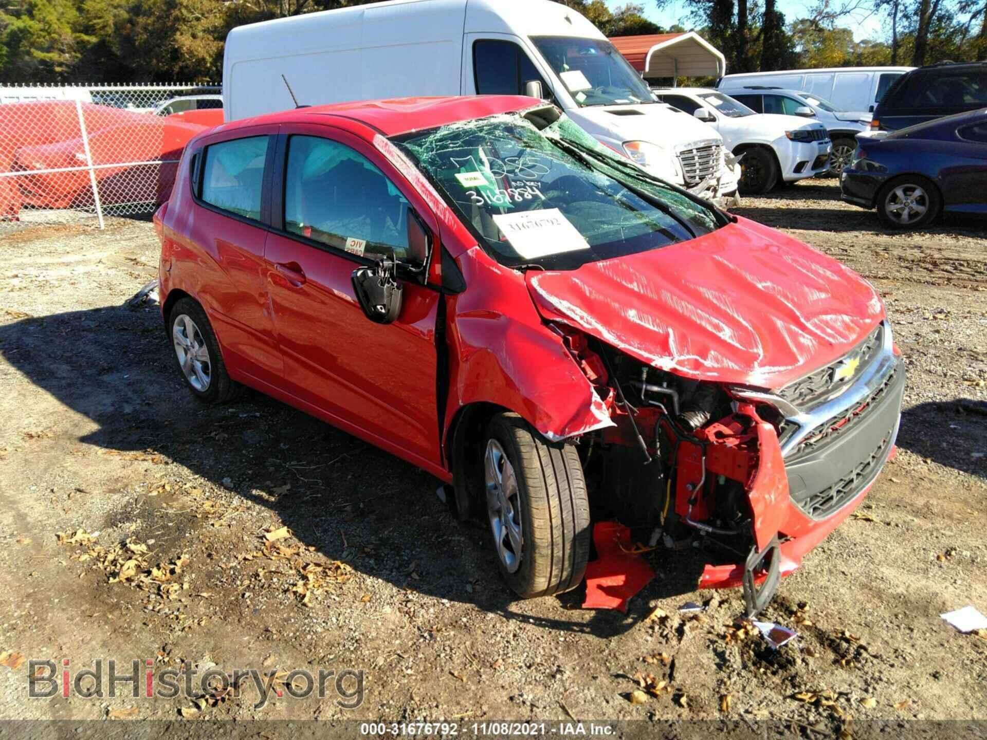 Фотография KL8CB6SA2LC467285 - CHEVROLET SPARK 2020