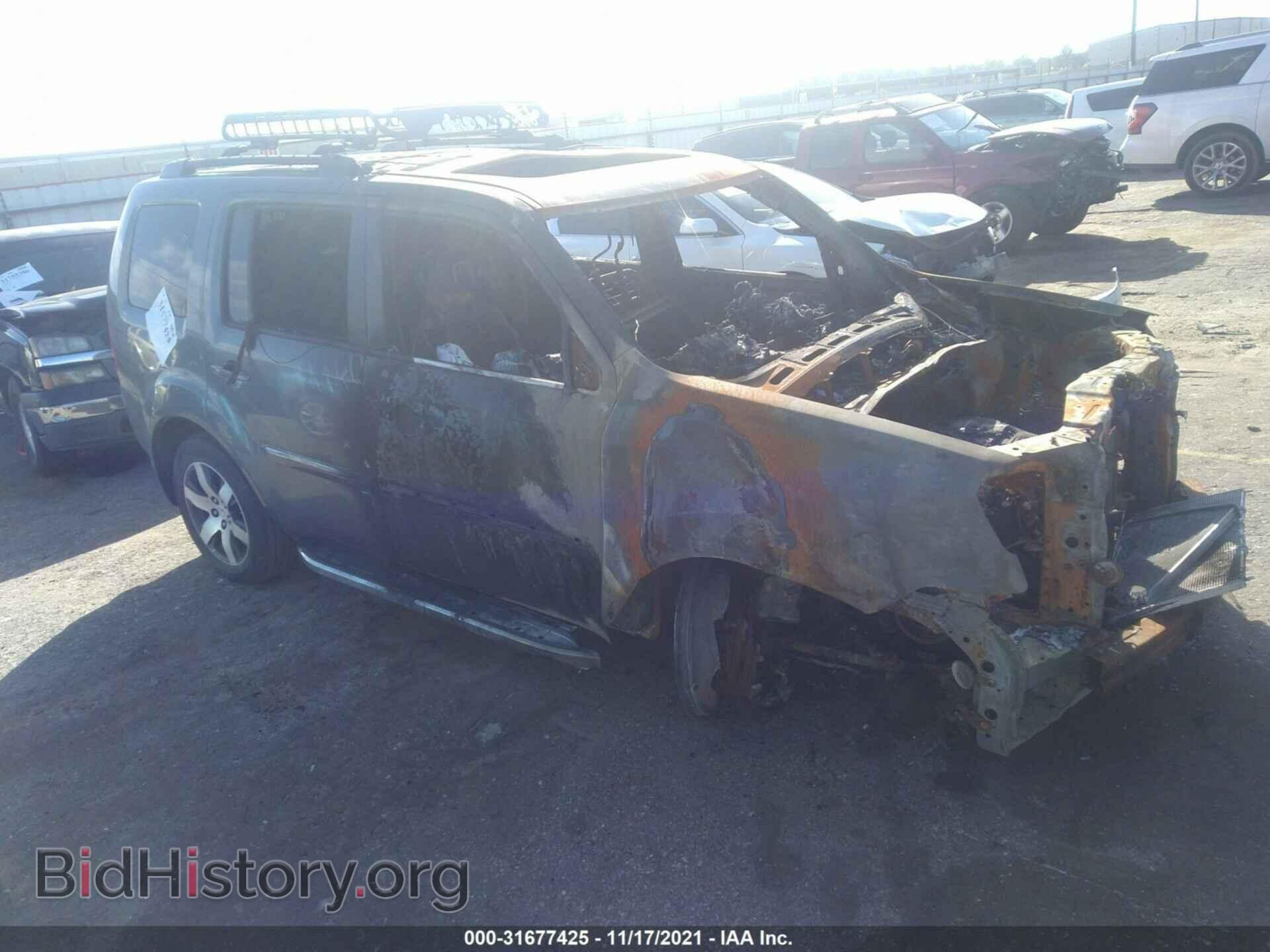 Photo 5FNYF3H95CB007702 - HONDA PILOT 2012