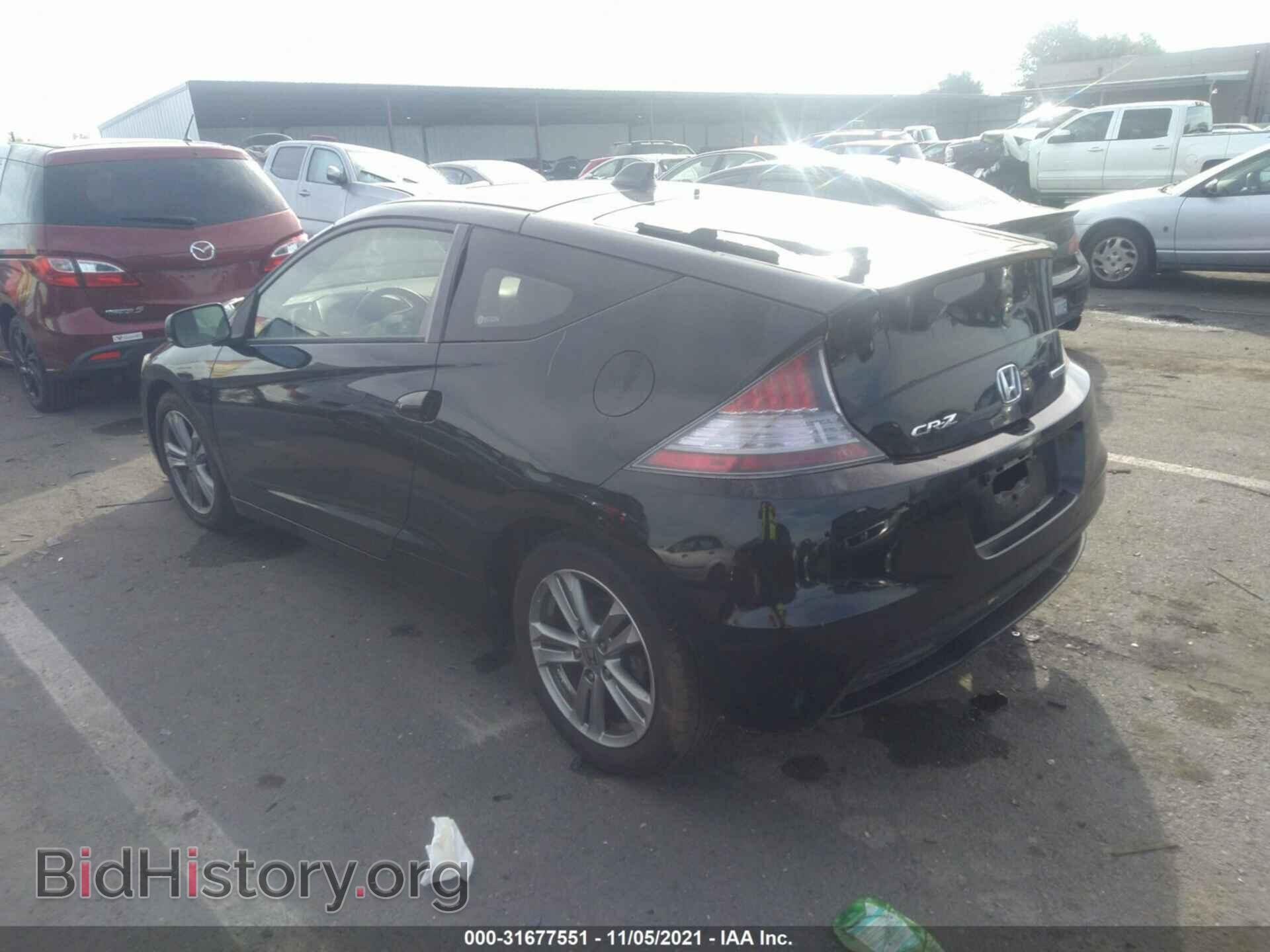 2013 HONDA CR-Z - VIN: JHMZF1C64DS003214 - Фото 3