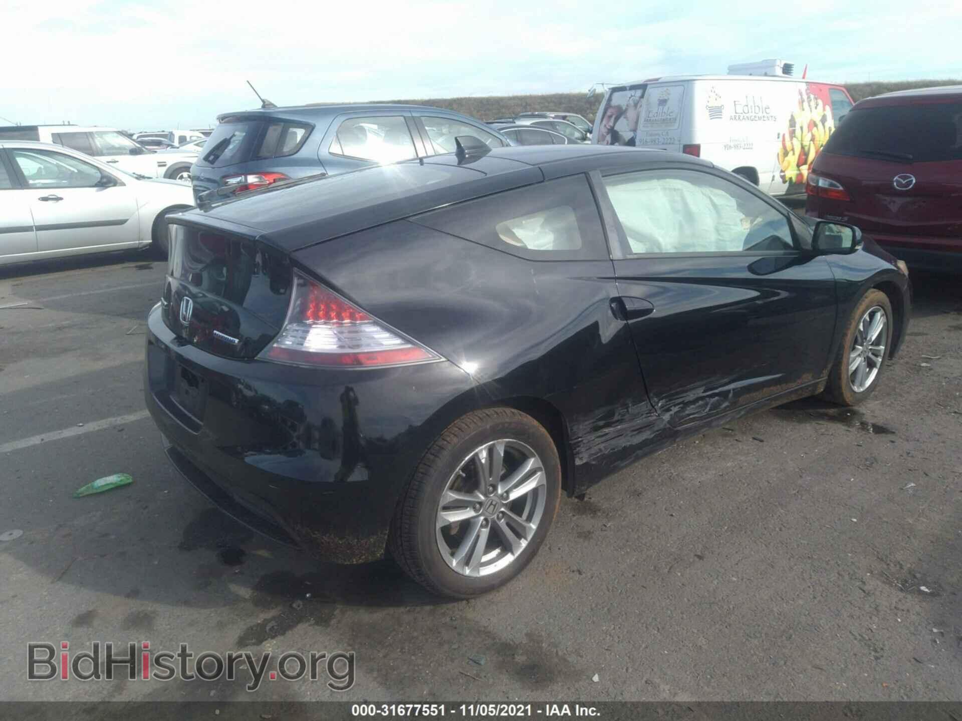 2013 HONDA CR-Z - VIN: JHMZF1C64DS003214 - Фото 4