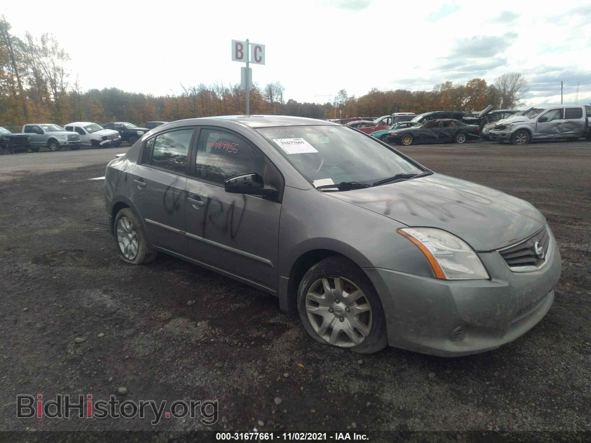 2012 NISSAN SENTRA - VIN: 3N1AB6AP1CL636434 - Фото 2