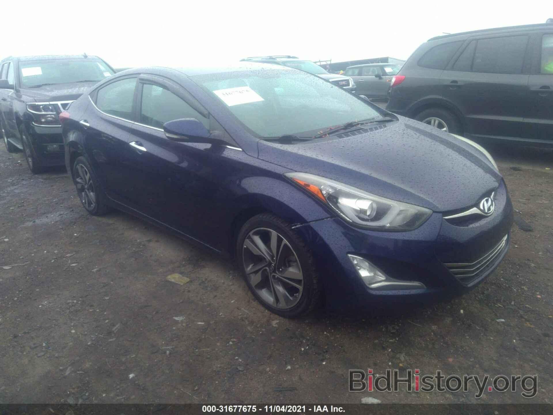 Photo 5NPDH4AE8EH466538 - HYUNDAI ELANTRA 2014