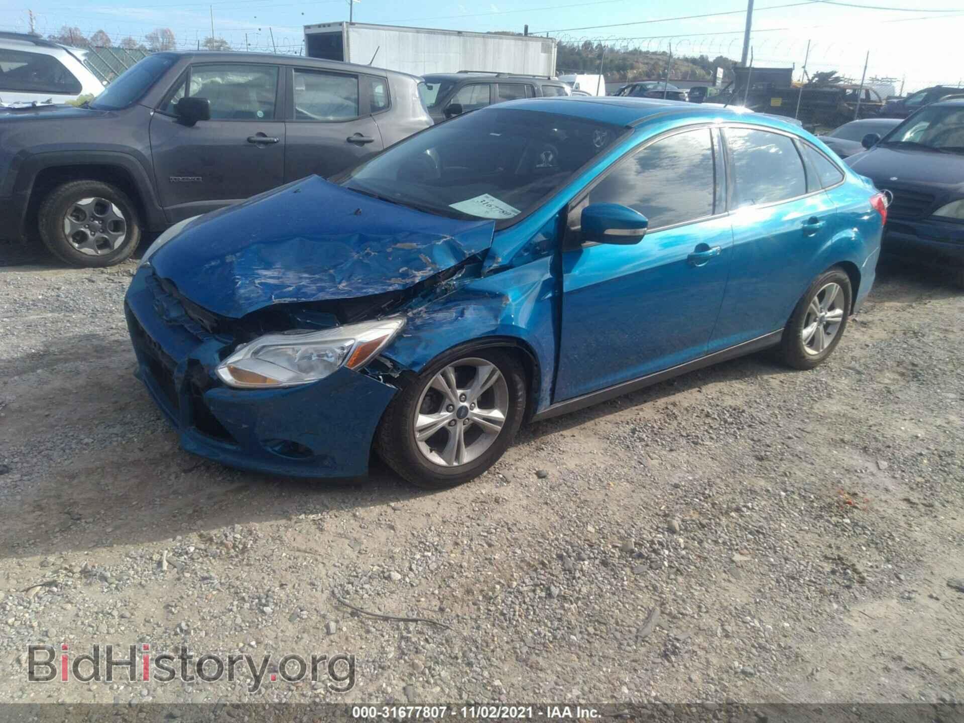 2014 FORD FOCUS - VIN: 1FADP3F29EL367272 - Фото 2