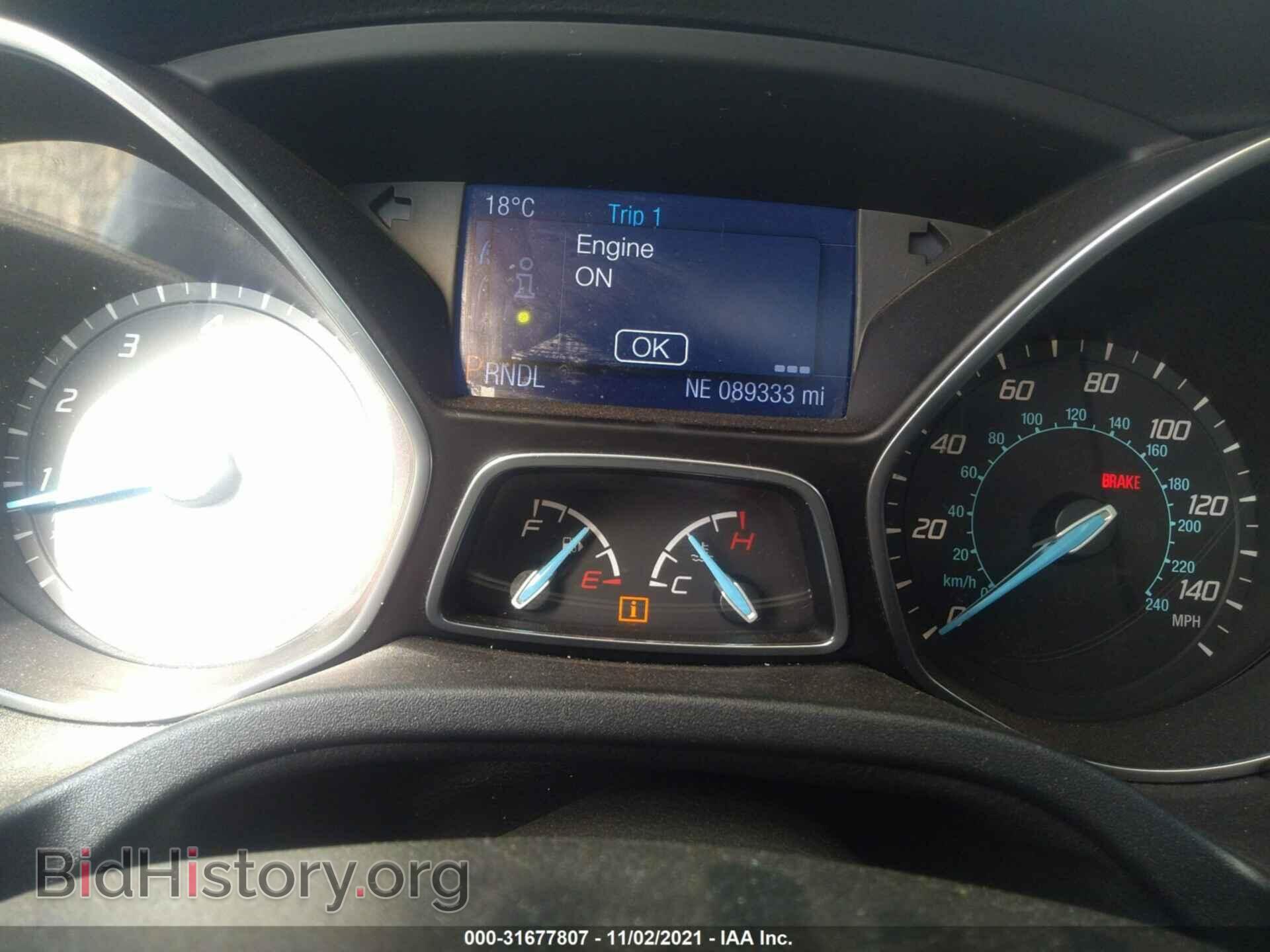 2014 FORD FOCUS - VIN: 1FADP3F29EL367272 - Фото 7