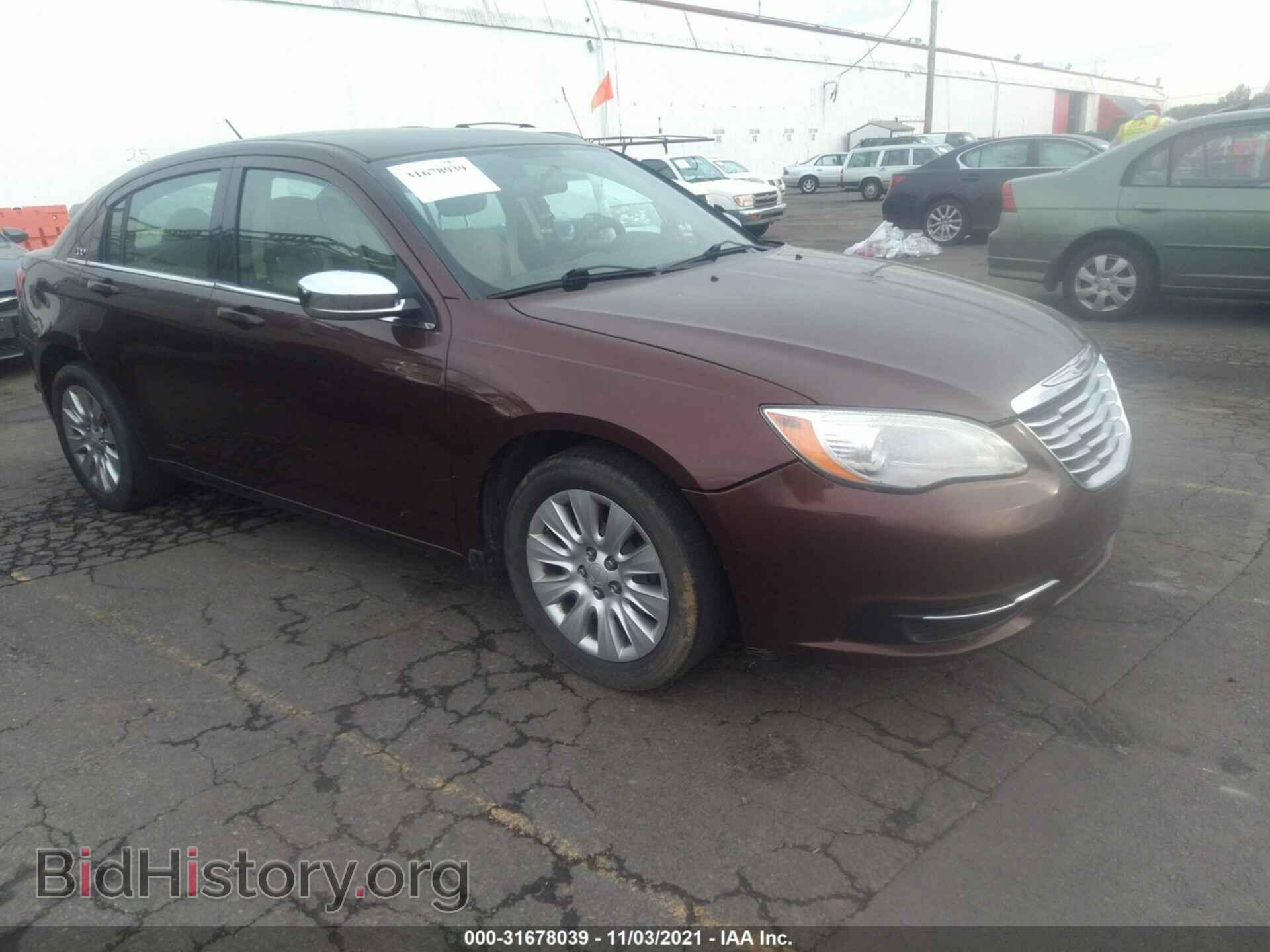 Фотография 1C3CCBAB0CN297928 - CHRYSLER 200 2012