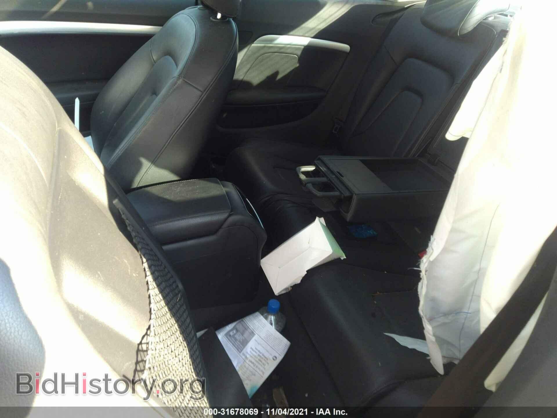 2011 AUDI A5 - VIN: WAUCFAFR2BA035334 - Фото 8