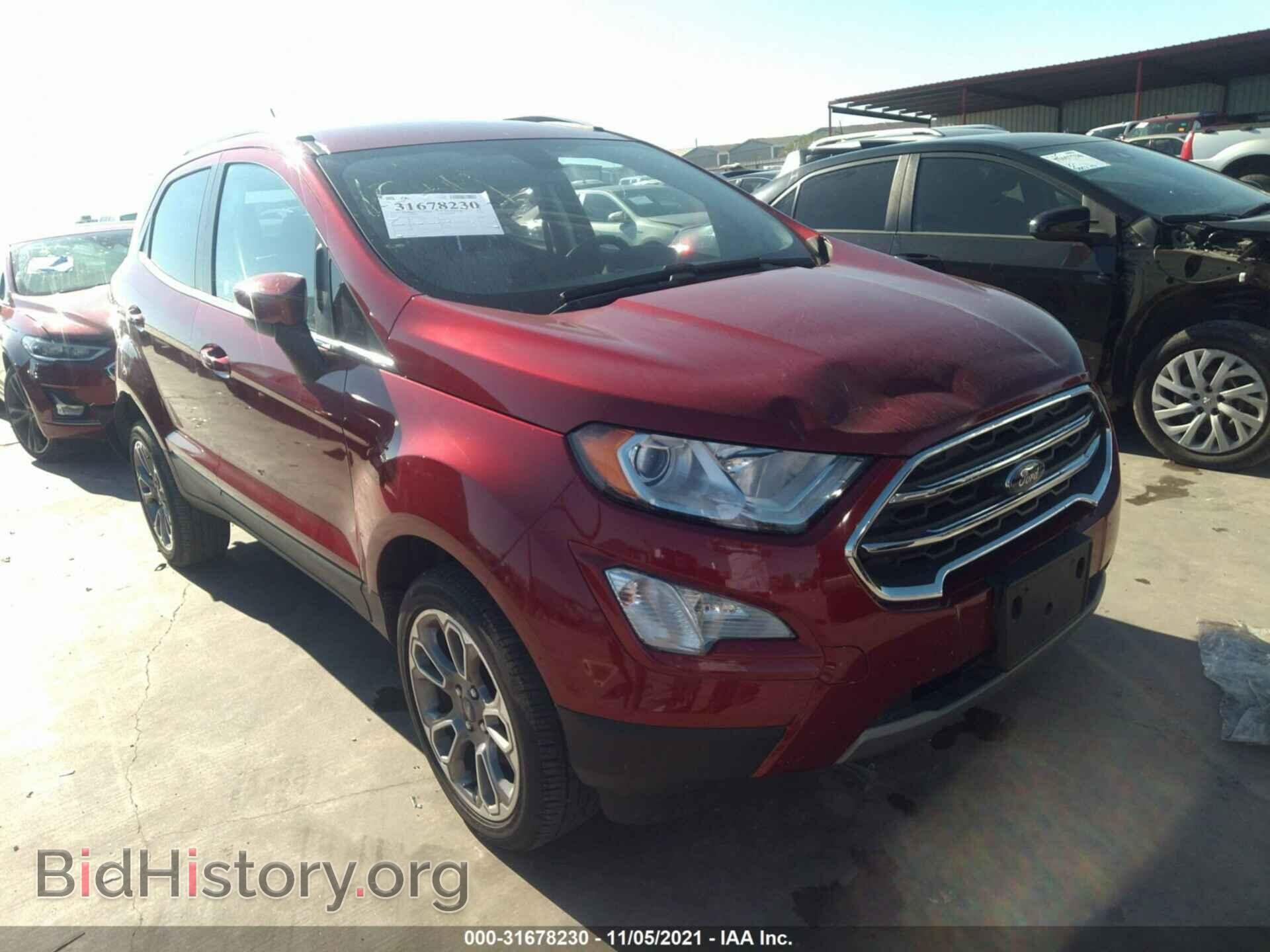 Фотография MAJ6S3KL6MC411037 - FORD ECOSPORT 2021