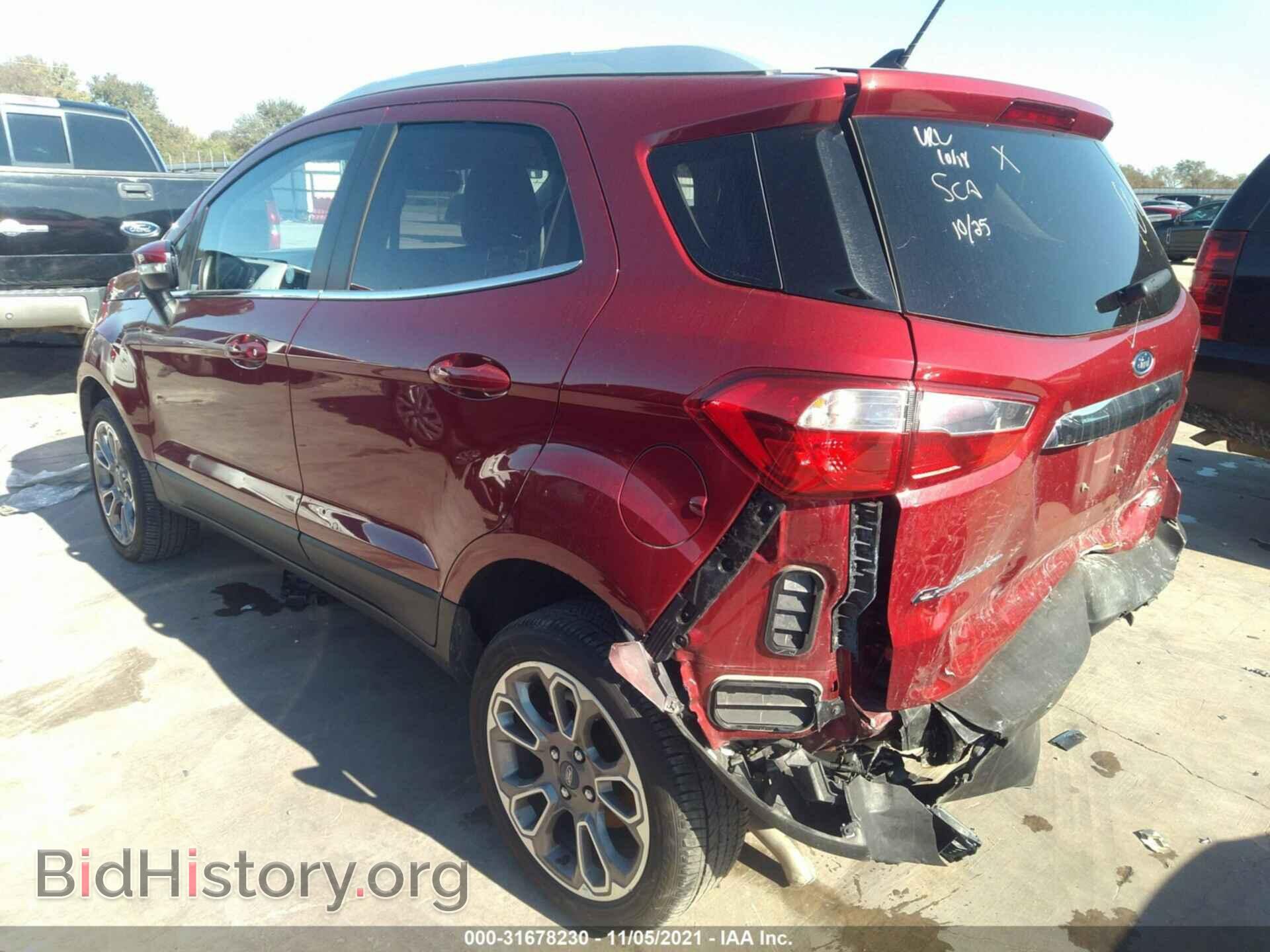 2021 FORD ECOSPORT - VIN: MAJ6S3KL6MC411037 - Фото 3