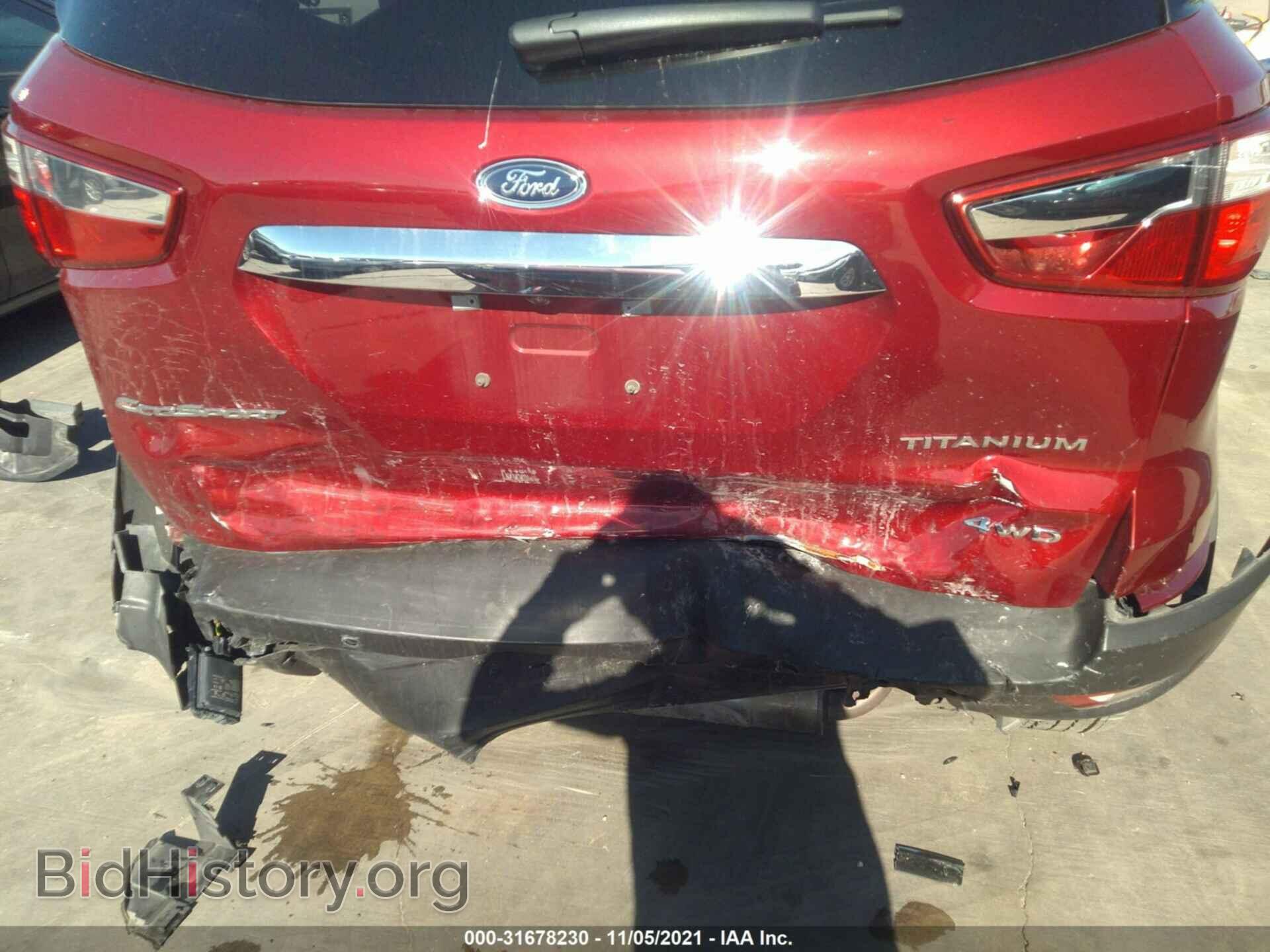 2021 FORD ECOSPORT - VIN: MAJ6S3KL6MC411037 - Фото 6