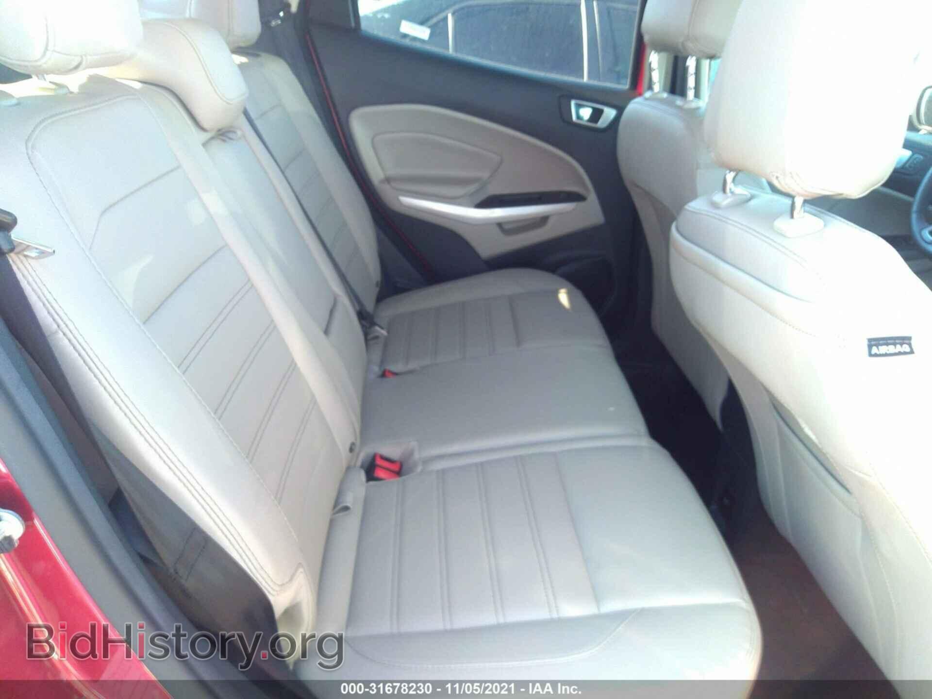 2021 FORD ECOSPORT - VIN: MAJ6S3KL6MC411037 - Фото 8